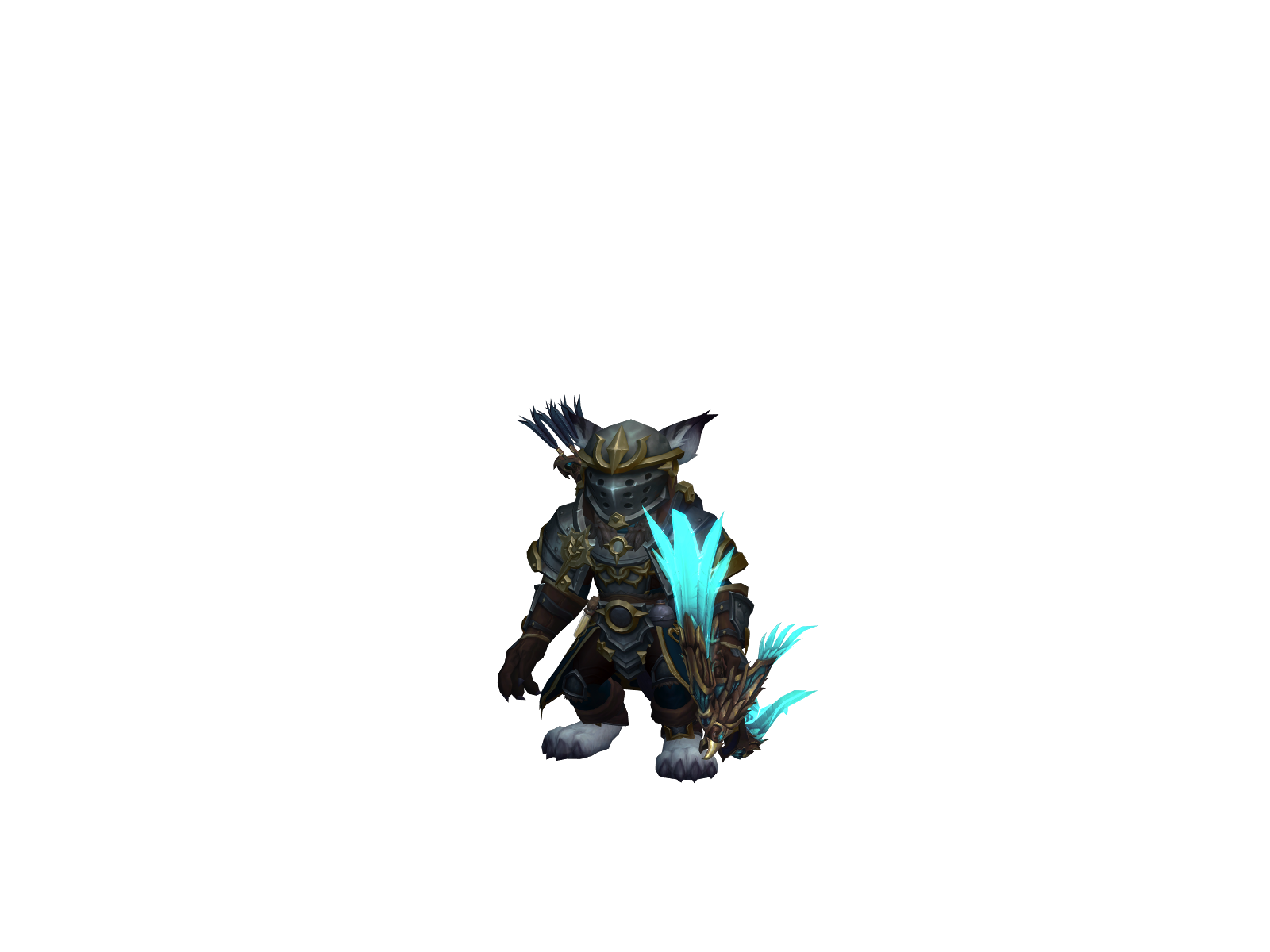 Rokks 3D character render
