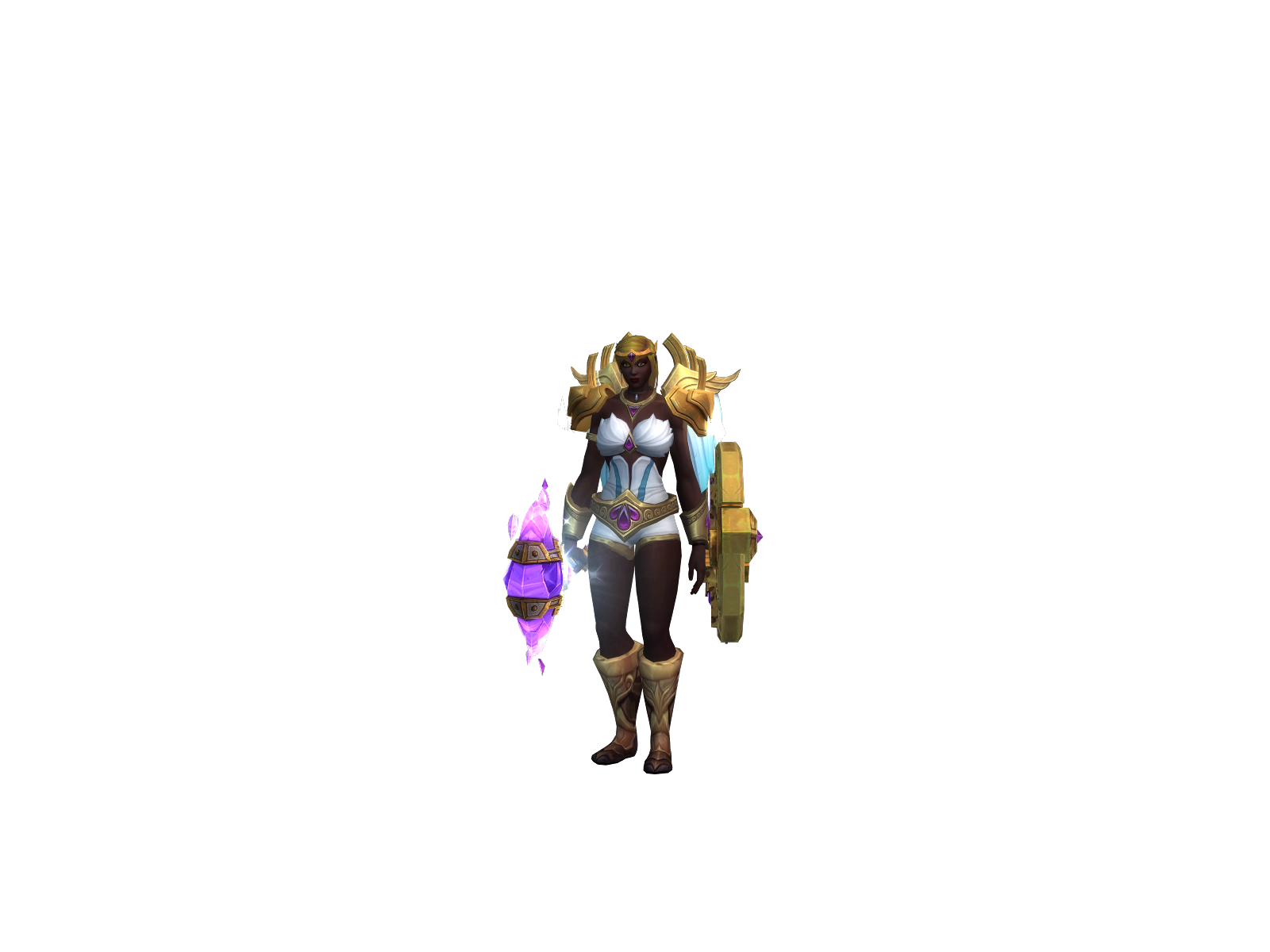 Valsyria 3D character render