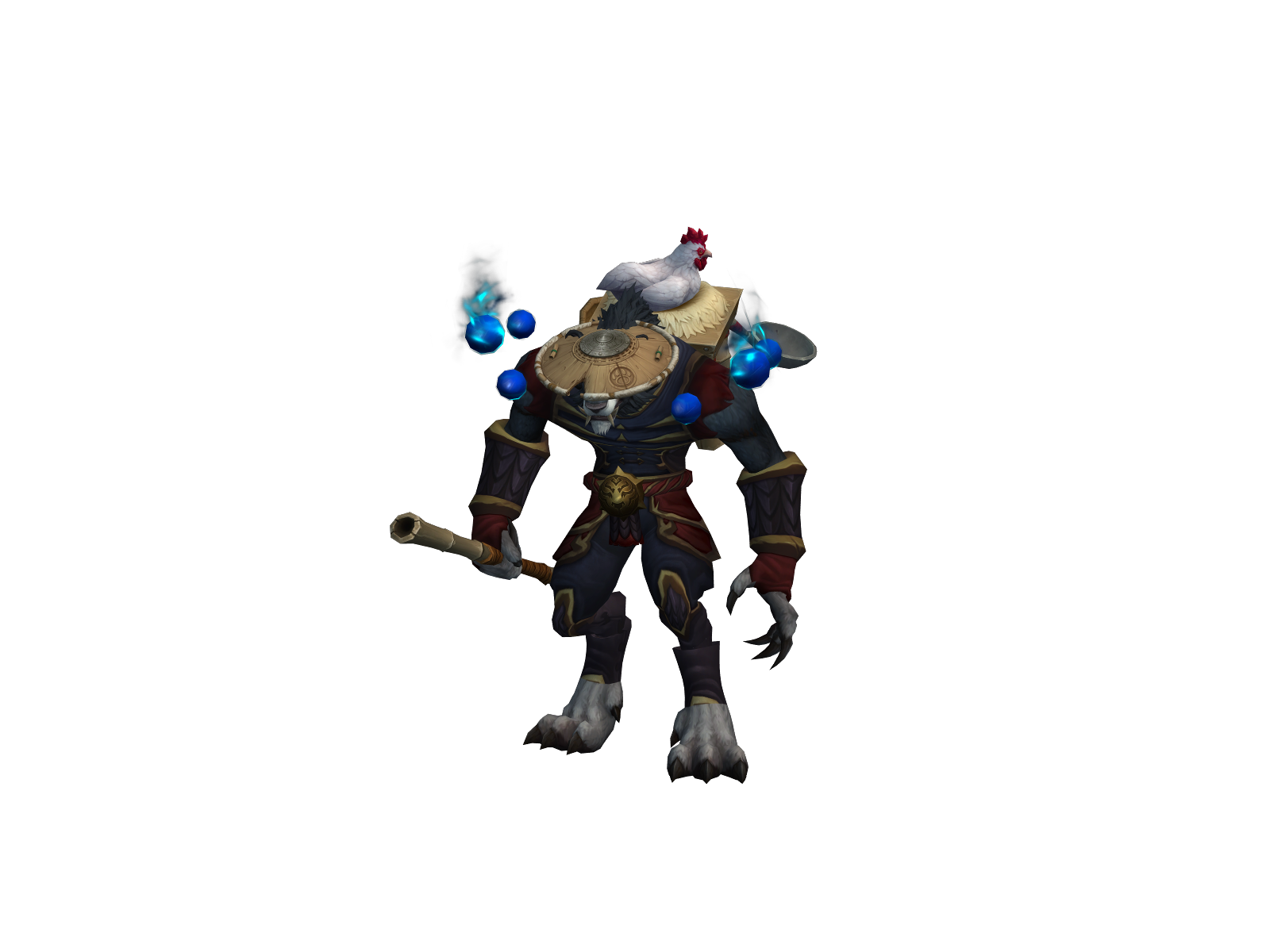 Wolffangfist 3D character render