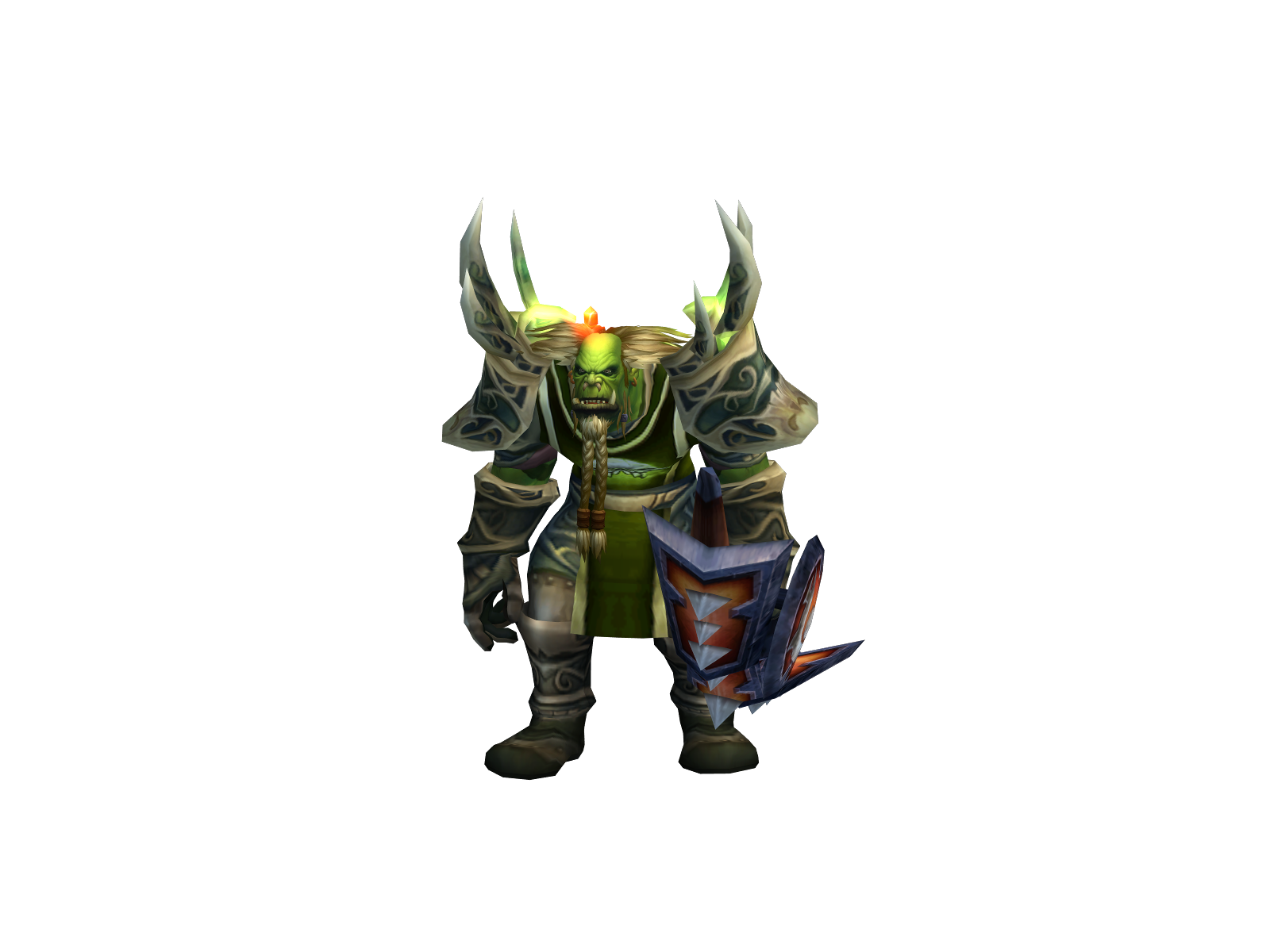 Uglyshunter 3D character render
