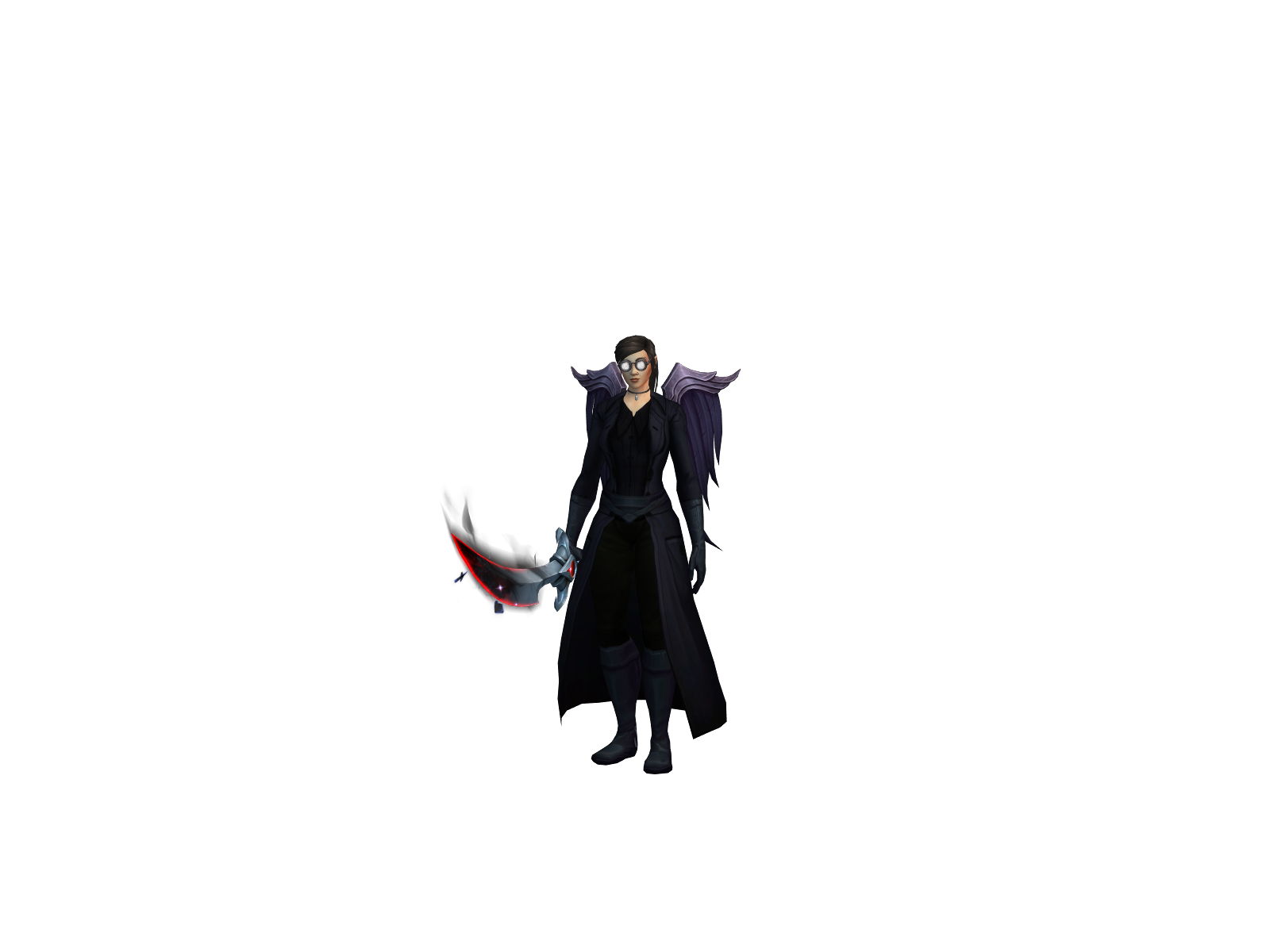 Failadin 3D character render