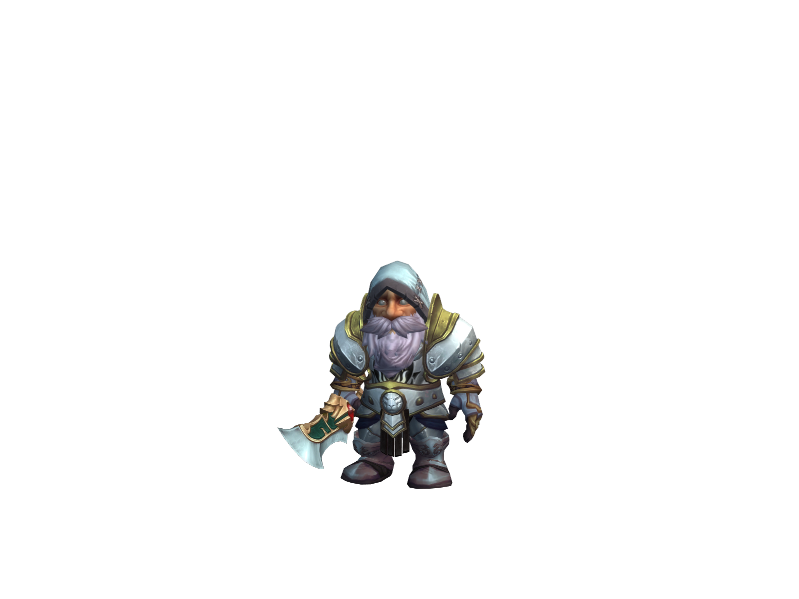 Hariban 3D character render