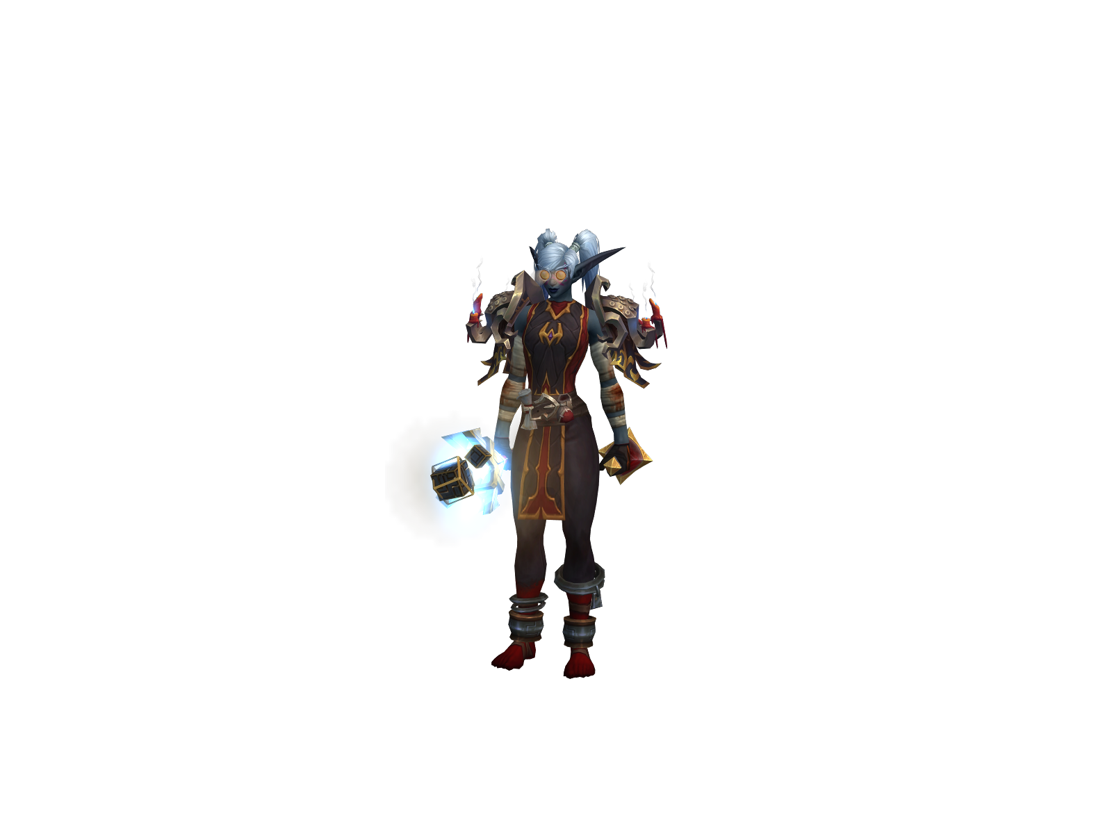 Ikagi 3D character render