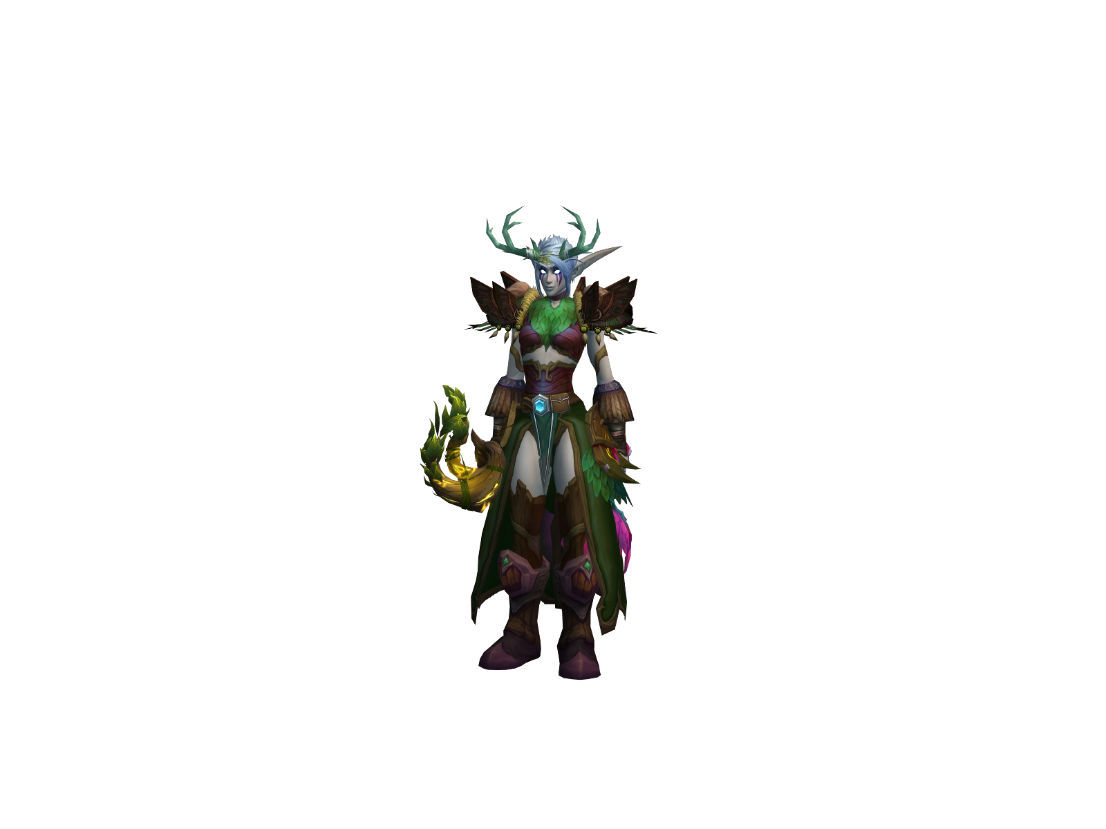 Woglinde 3D character render