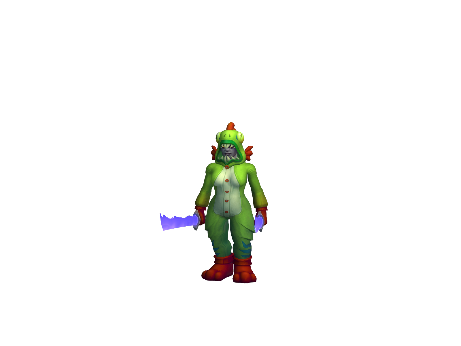Xer 3D character render