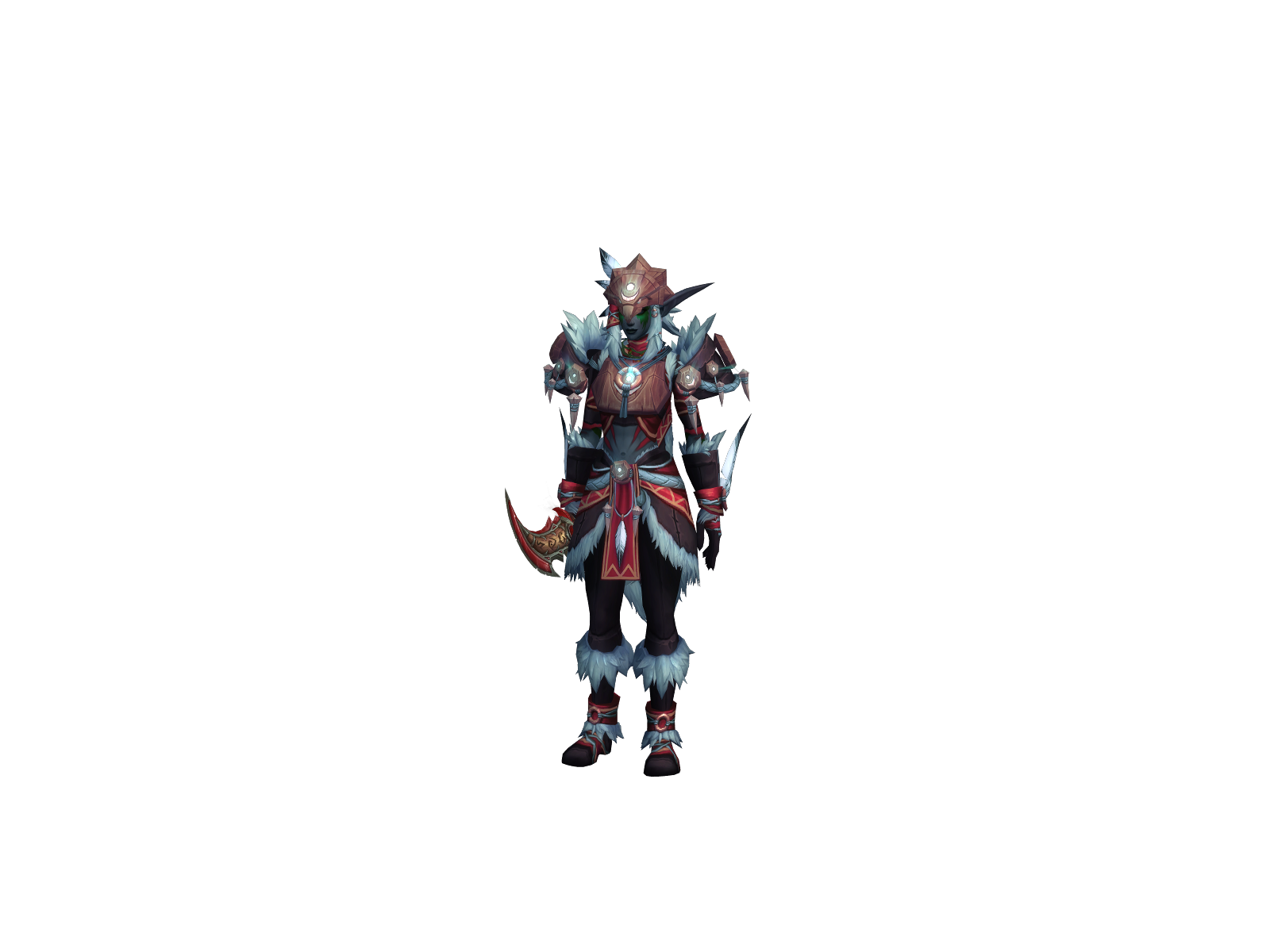 Mujahideen 3D character render