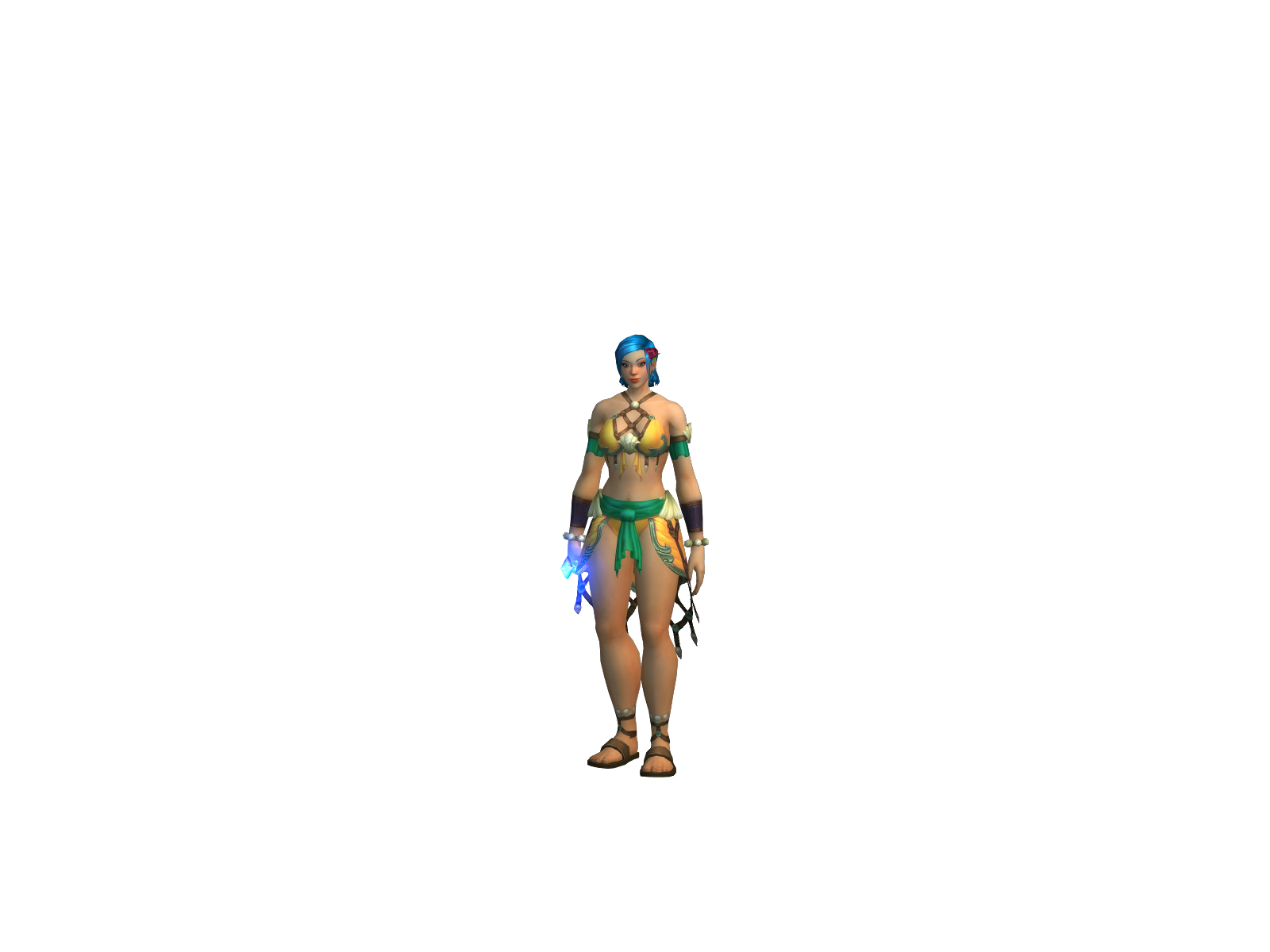 Retpalludin 3D character render