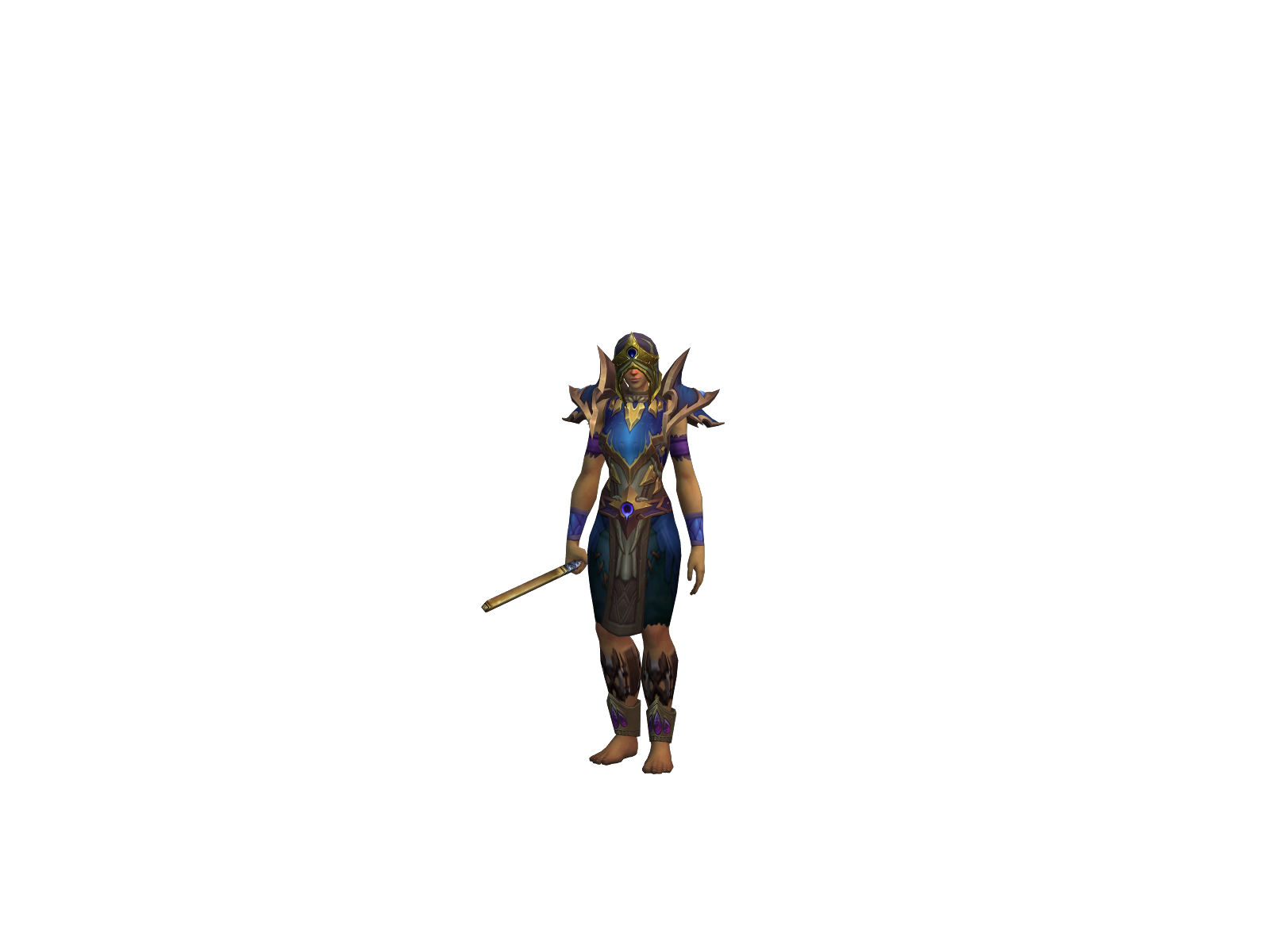 Shushleeka 3D character render