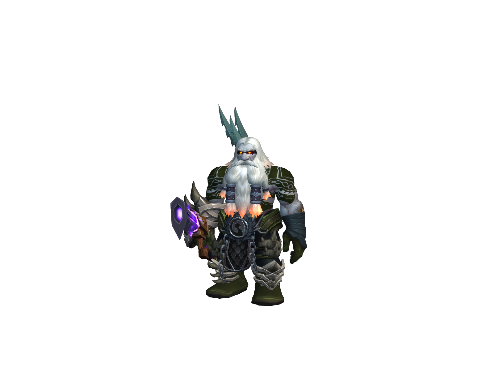 Oriøn 3D character render