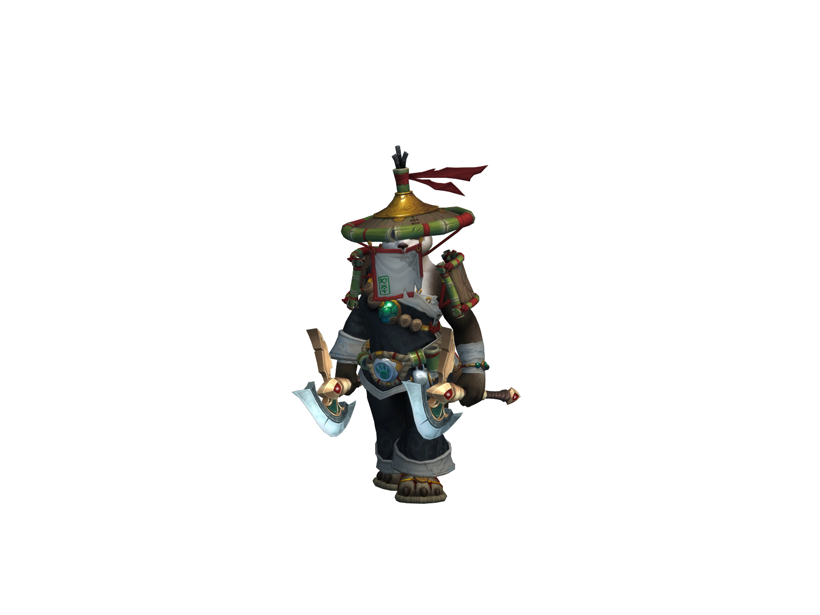 Swordbear 3D character render