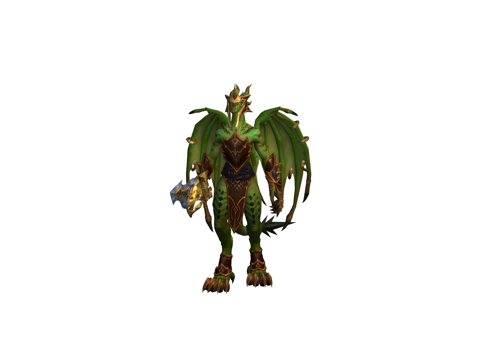Yakoß 3D character render