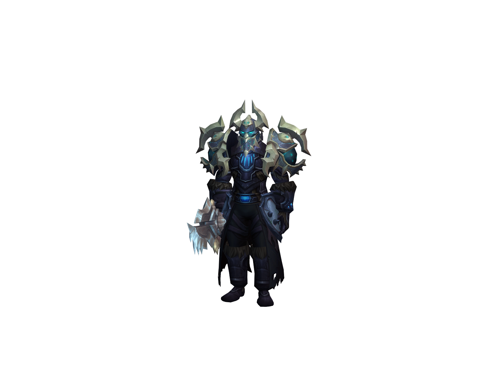 Lvladed 3D character render