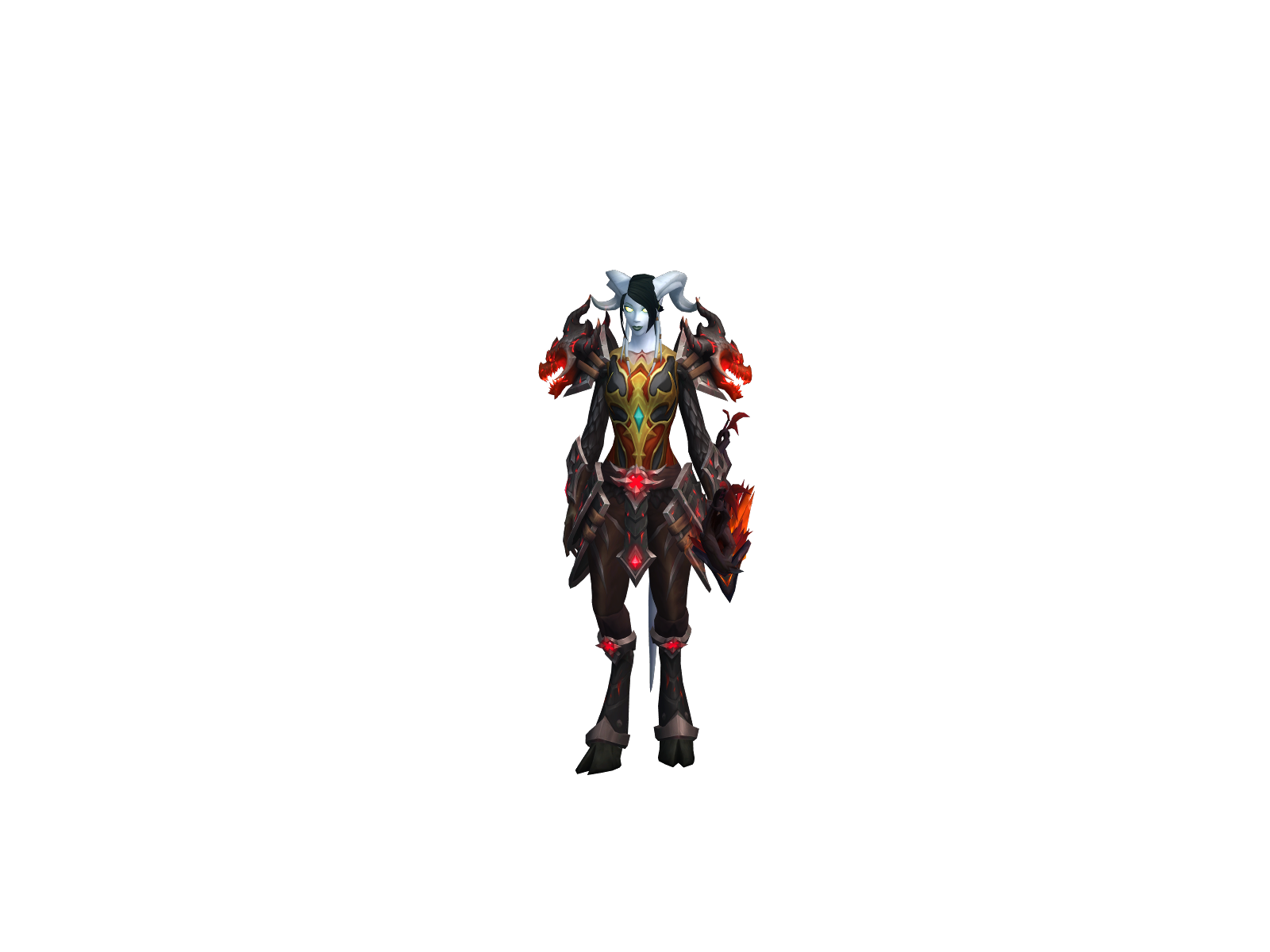 Azyme 3D character render