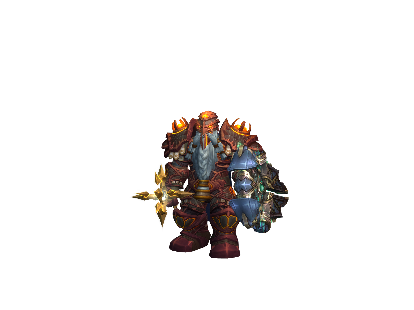 Oakbeards 3D character render