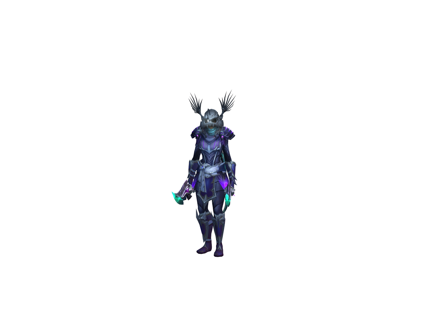 Qqed 3D character render