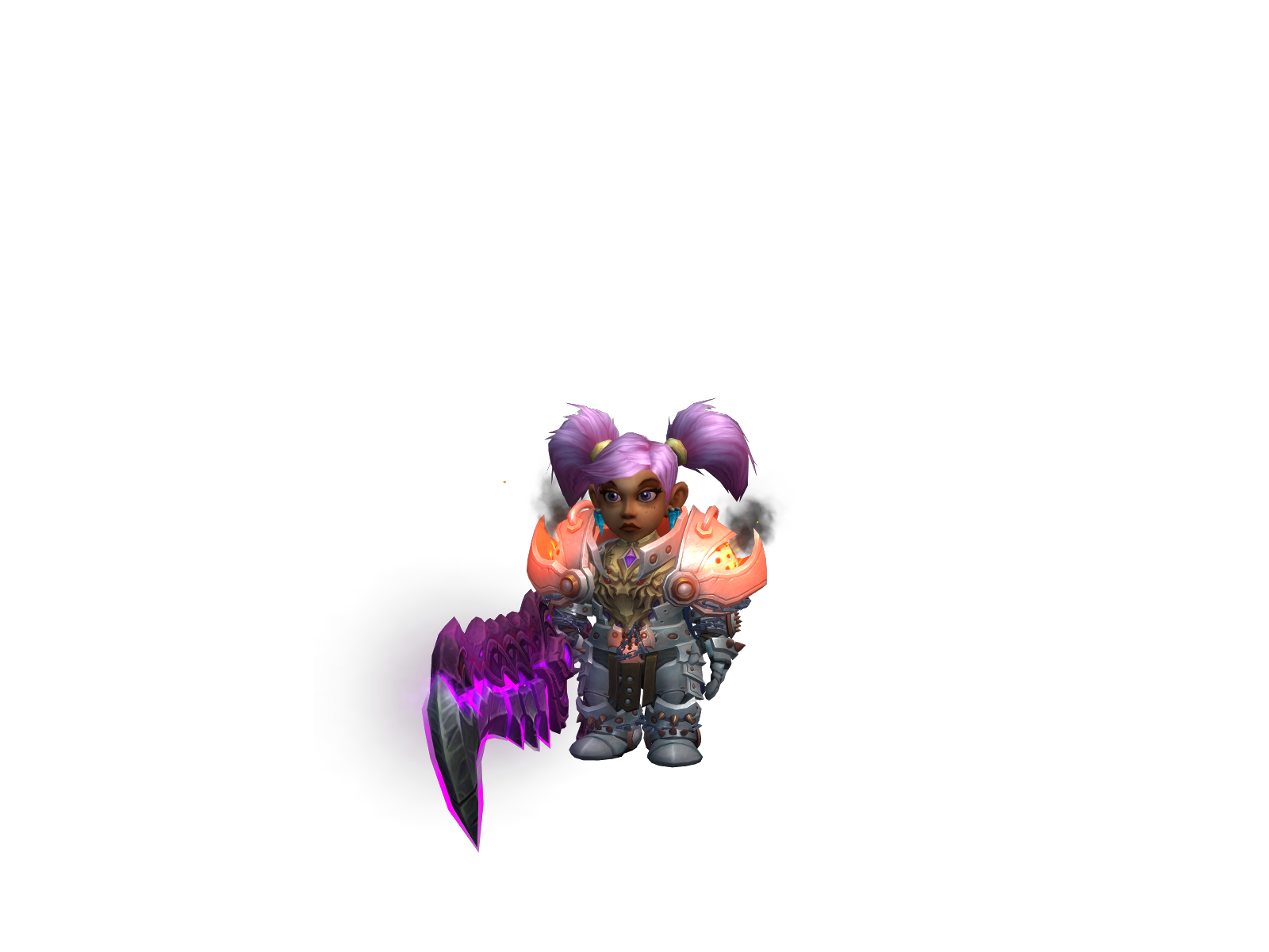 Dripordrown 3D character render