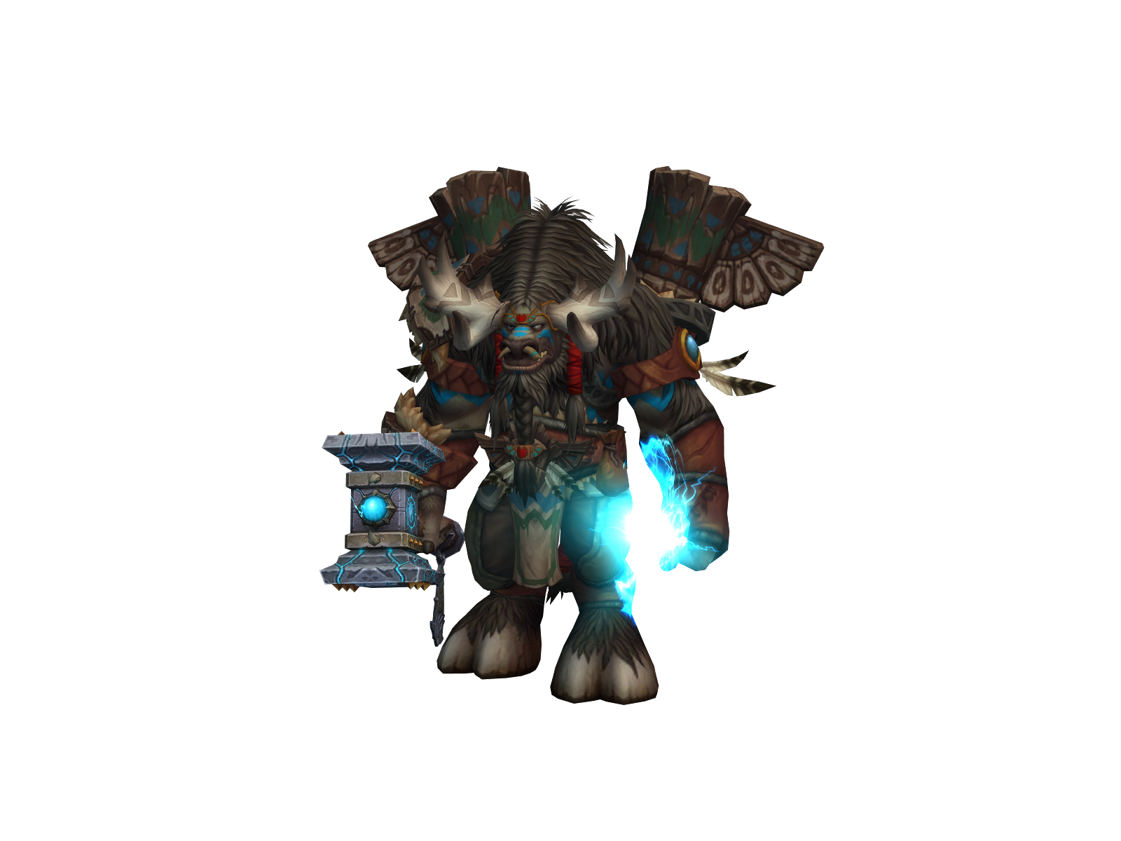 Thelog 3D character render