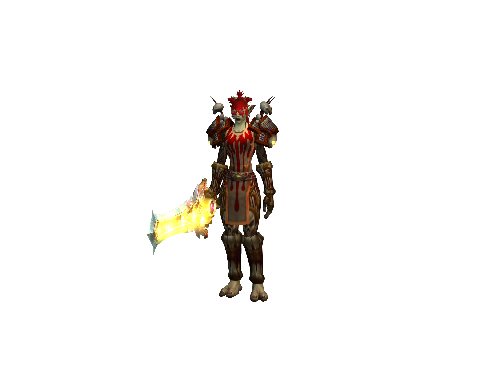 Mogmaxxer 3D character render