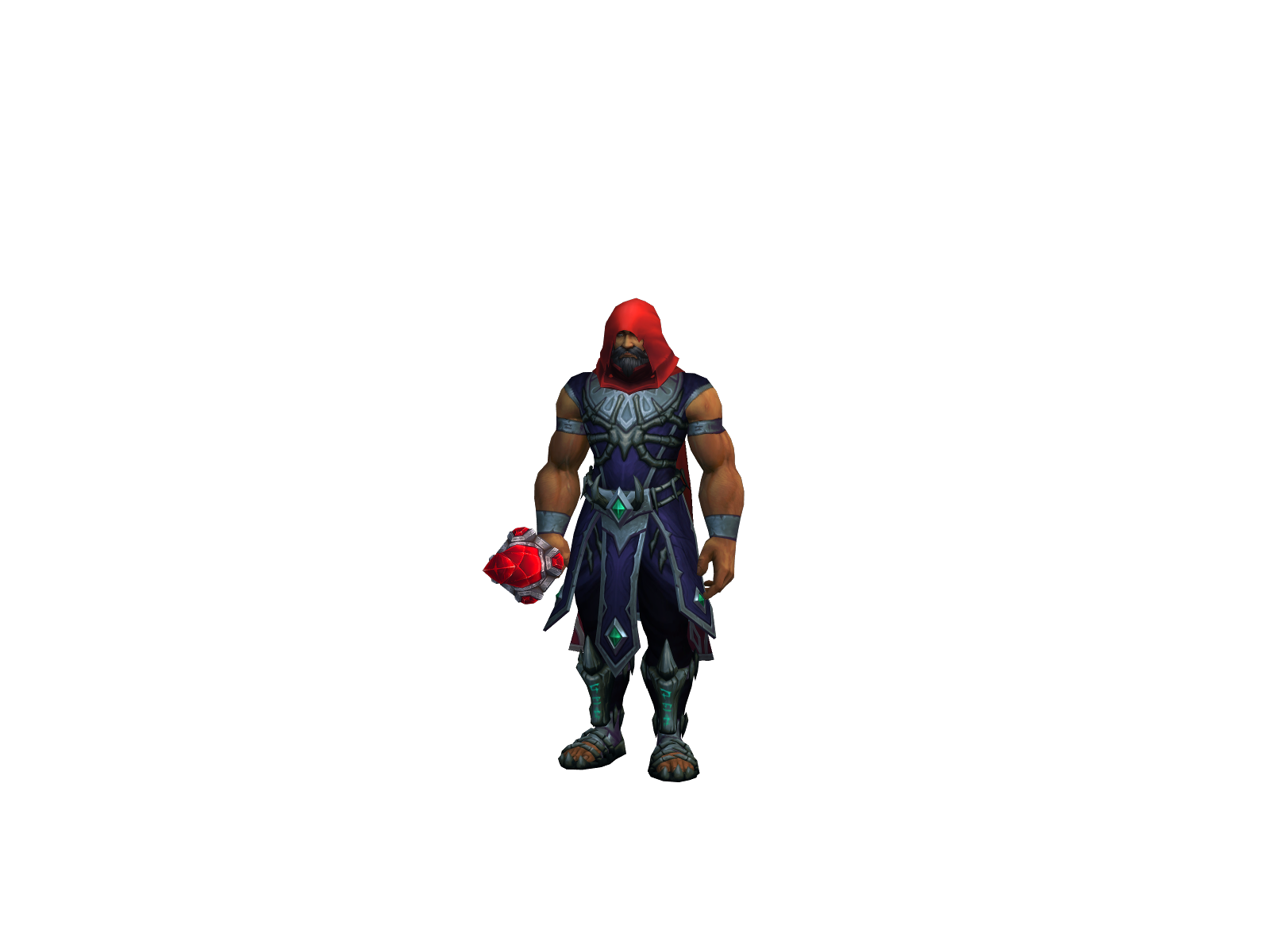 Wodinskol 3D character render