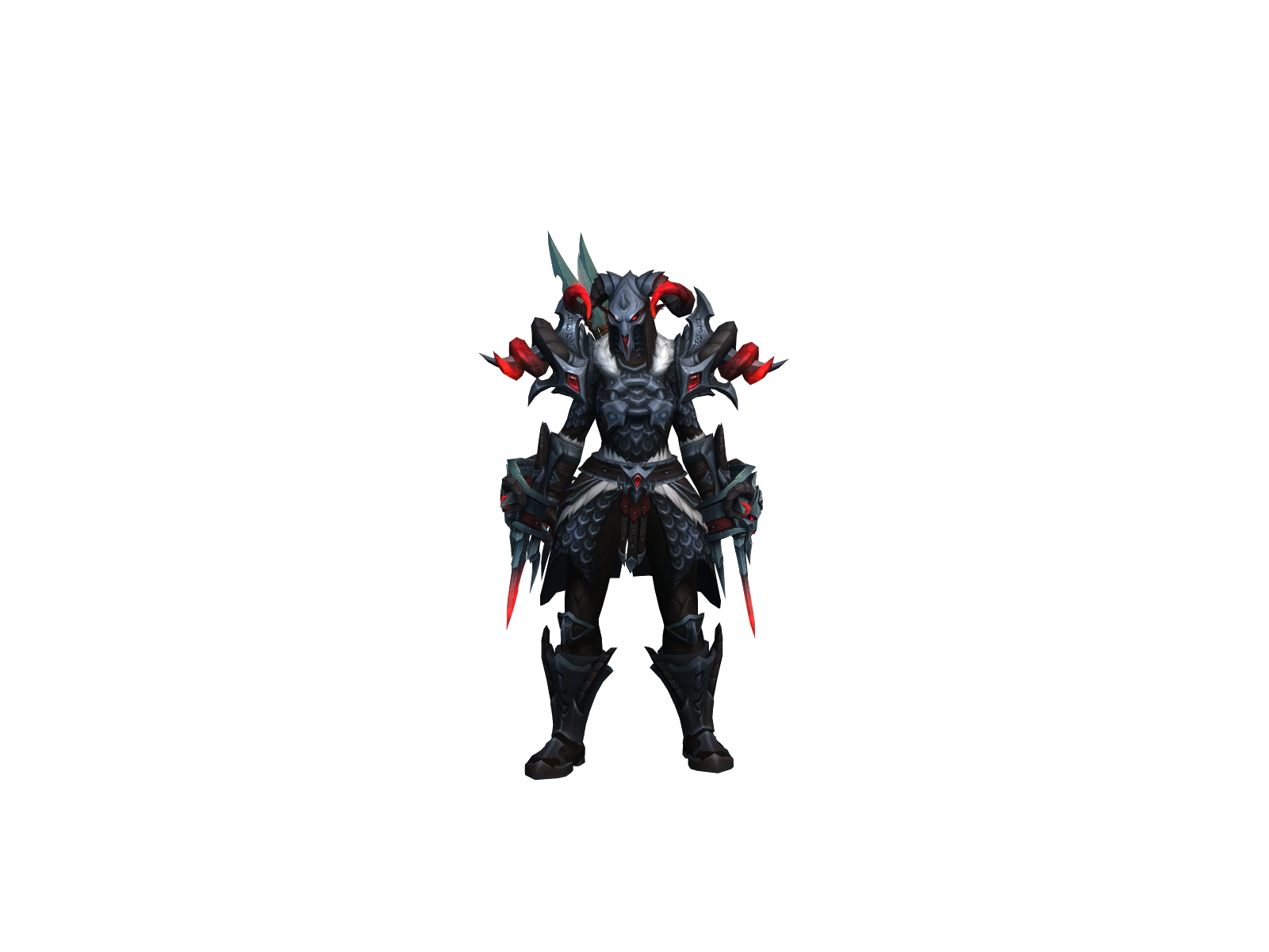 Dilutes 3D character render