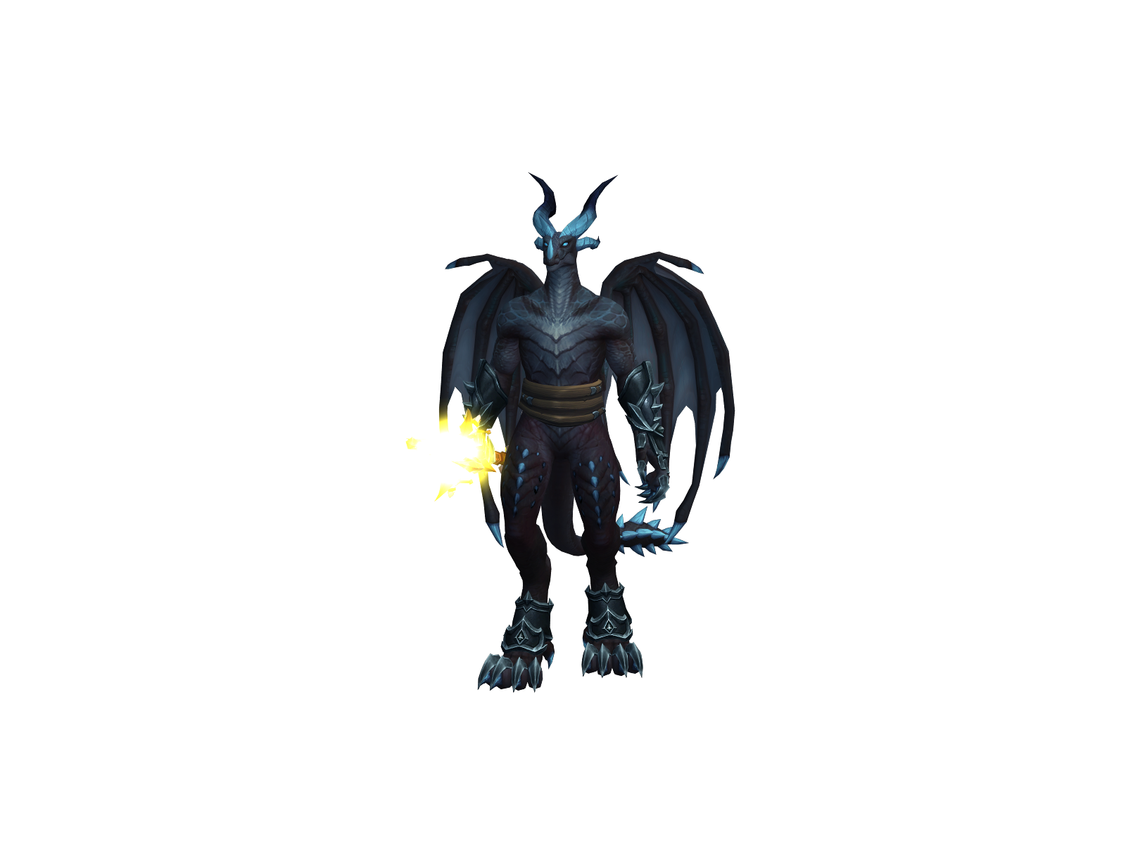 Mournings 3D character render