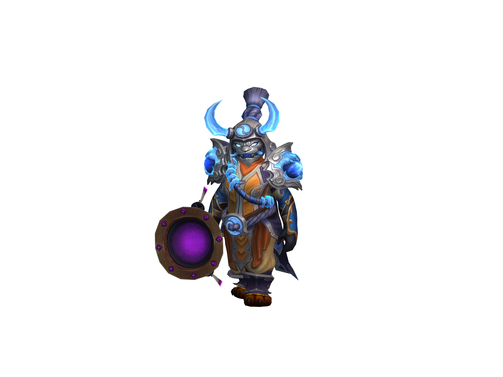 Hexora 3D character render