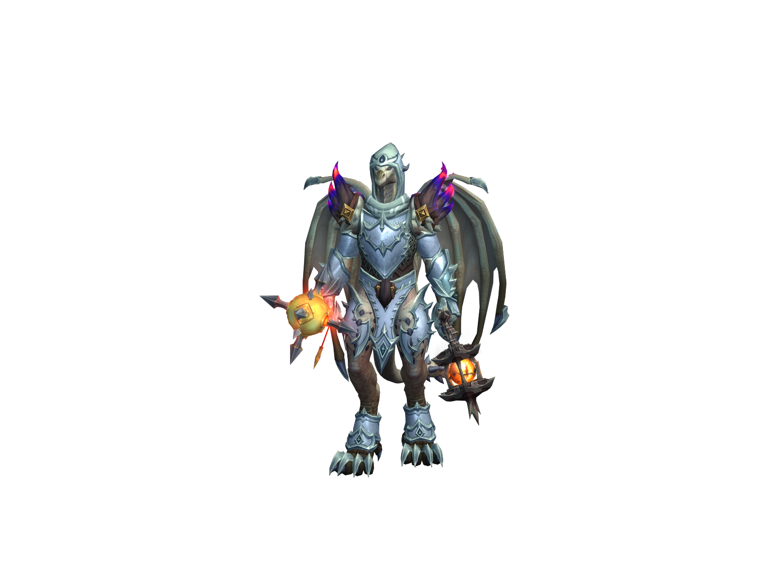 Anctdrgnman 3D character render