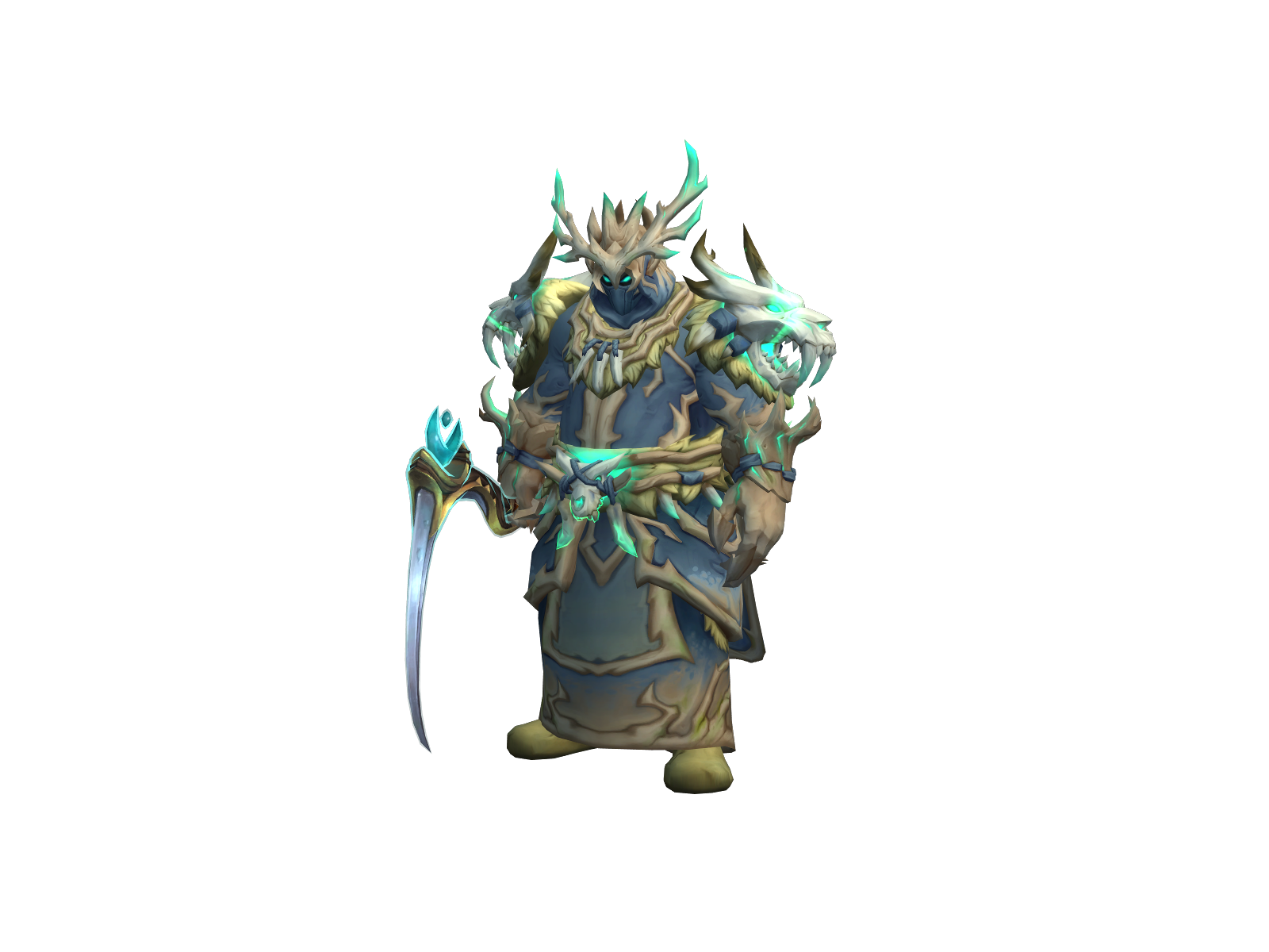 Koros 3D character render