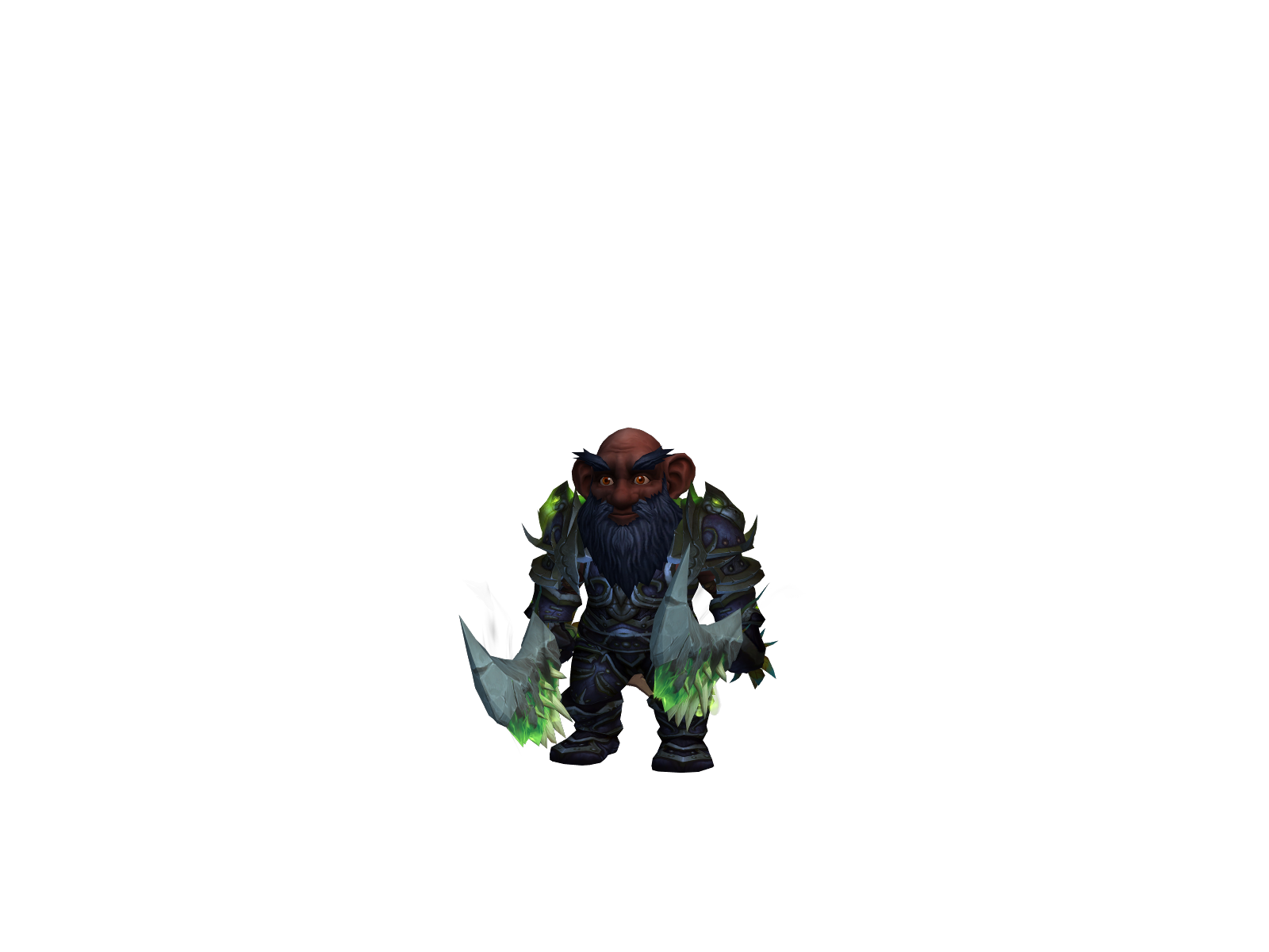 Zerkdre 3D character render