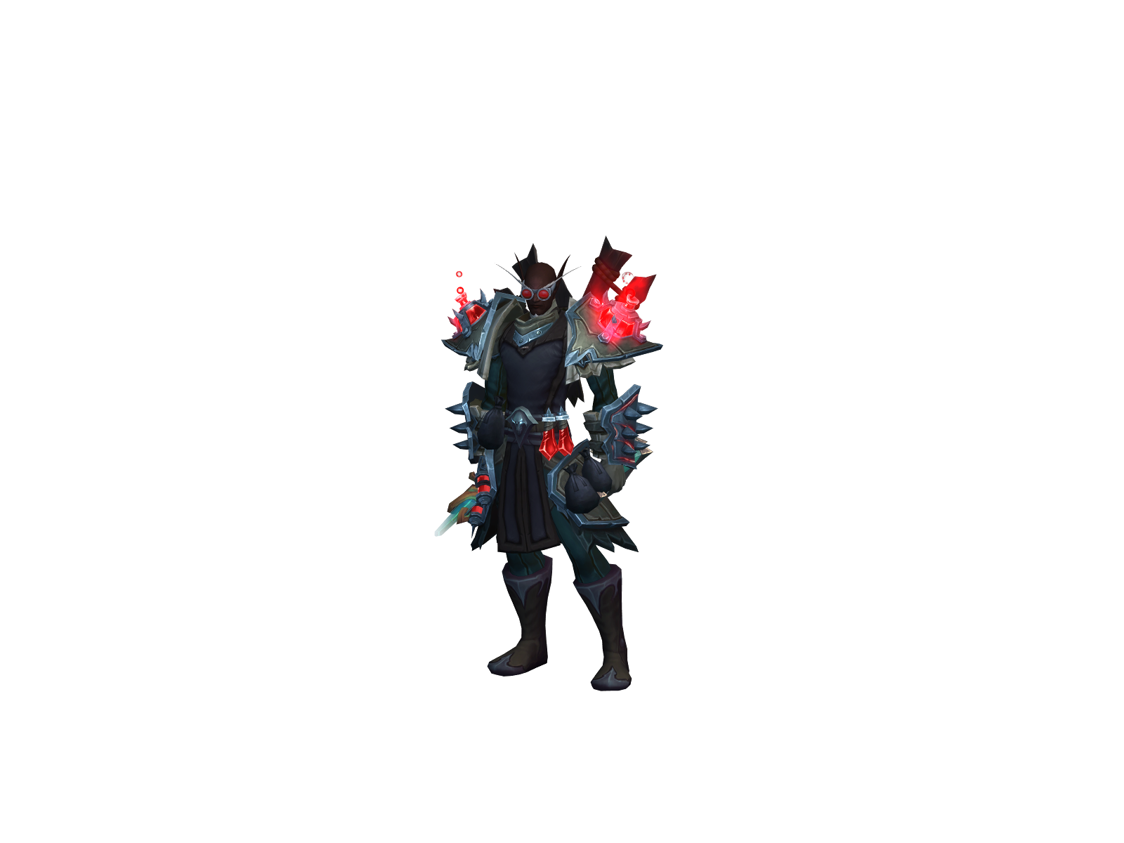 Cazick 3D character render