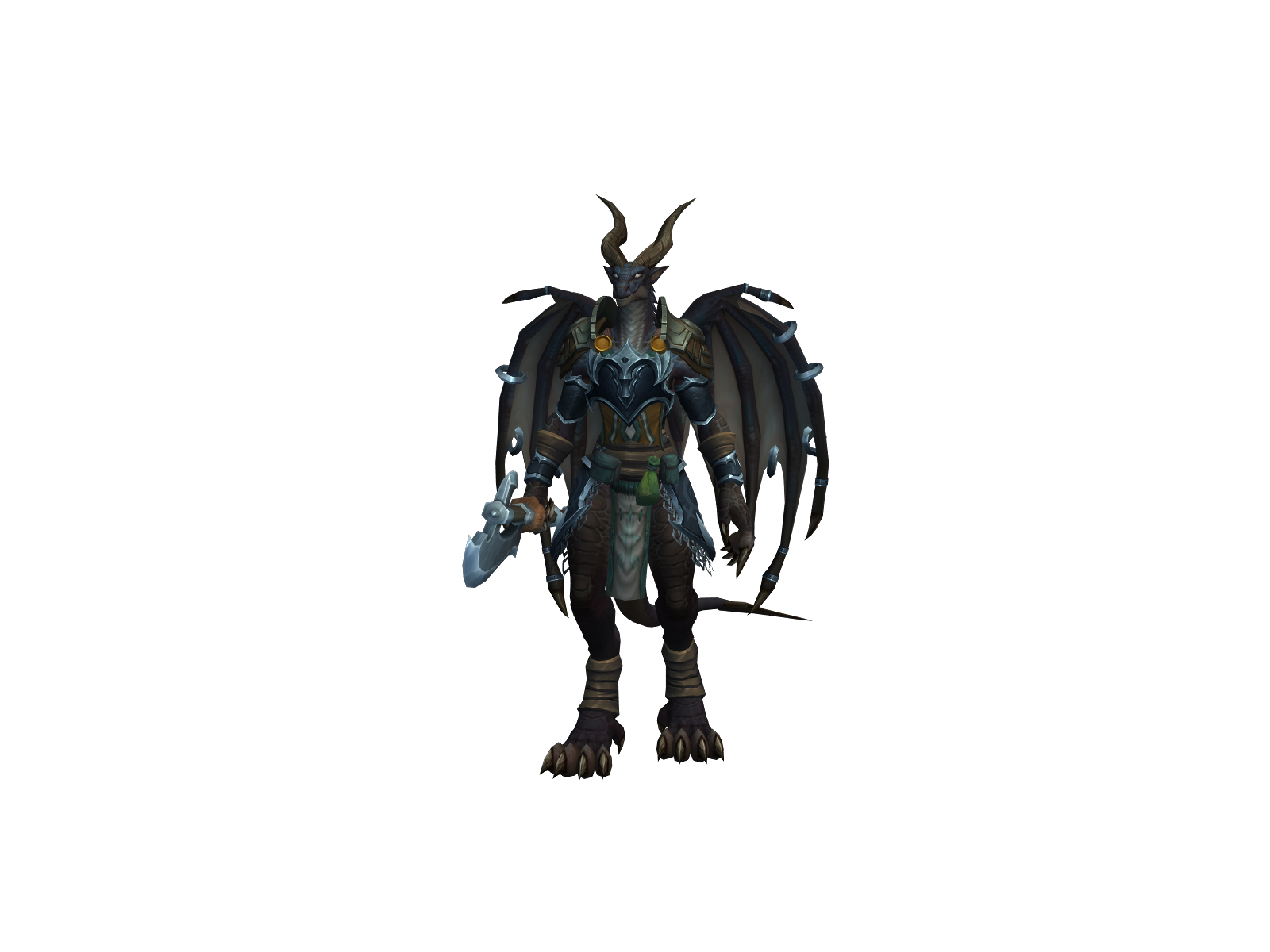 Dends 3D character render