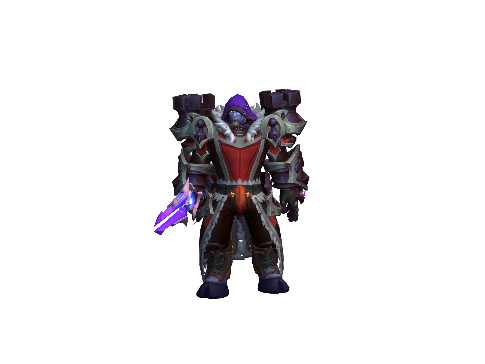 Taftox 3D character render