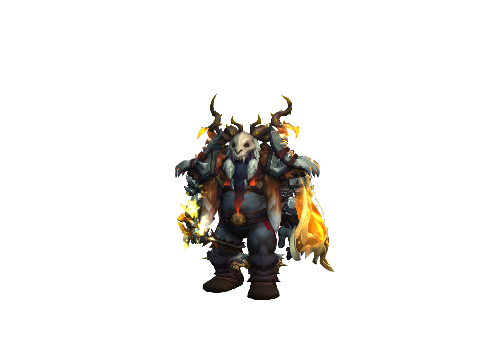 Trashcanele 3D character render
