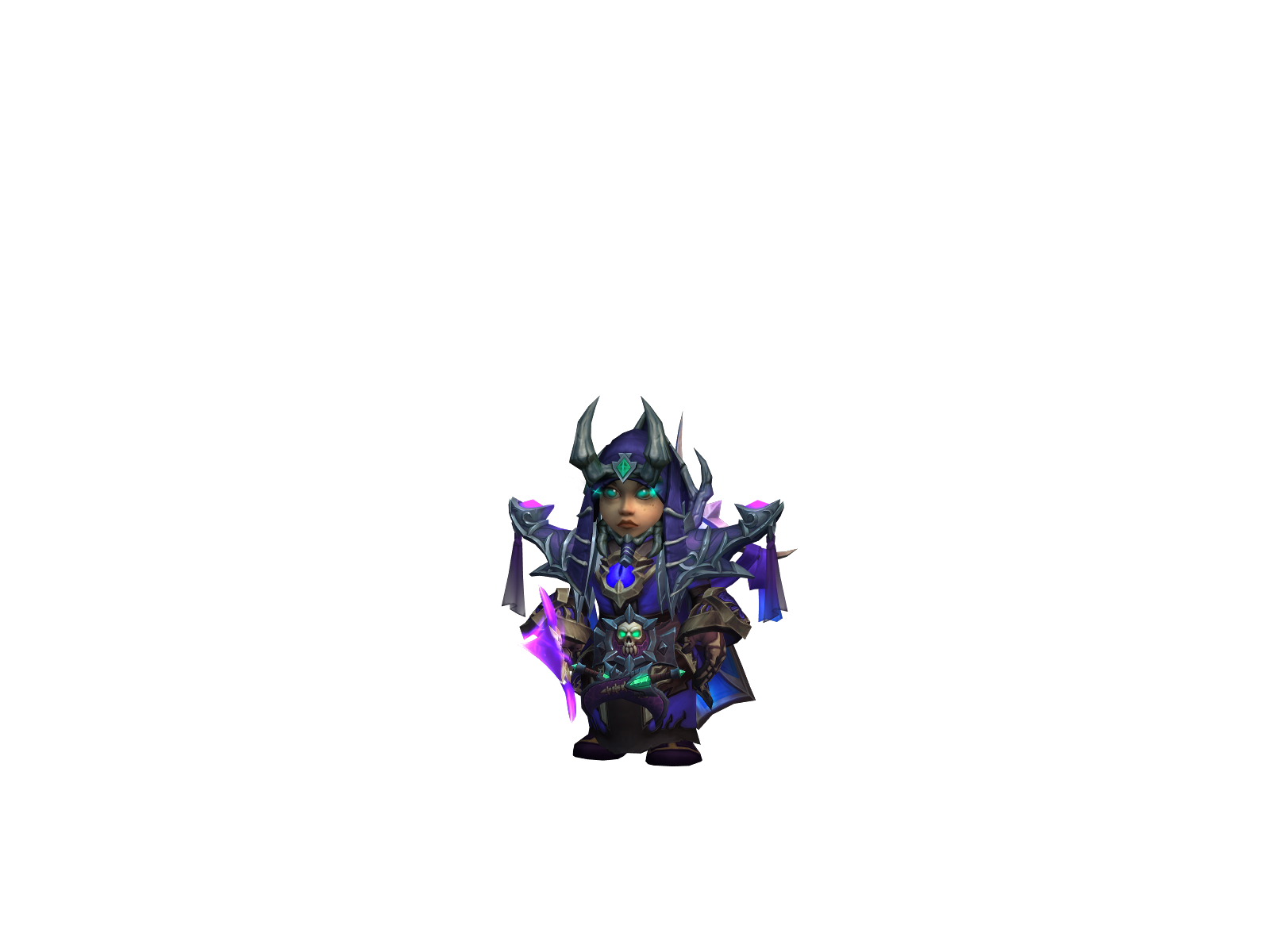 Lichb 3D character render