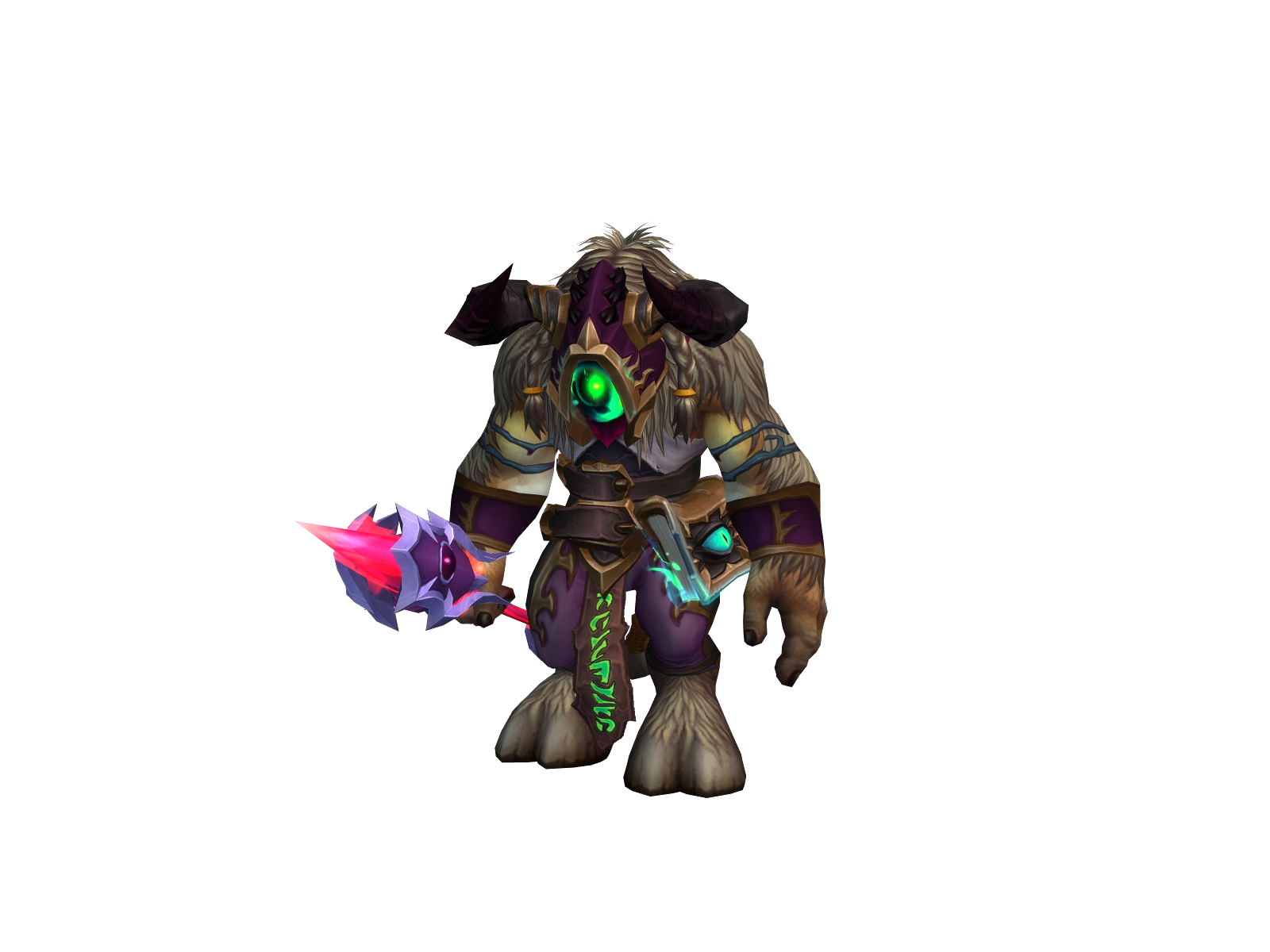 Nahto 3D character render