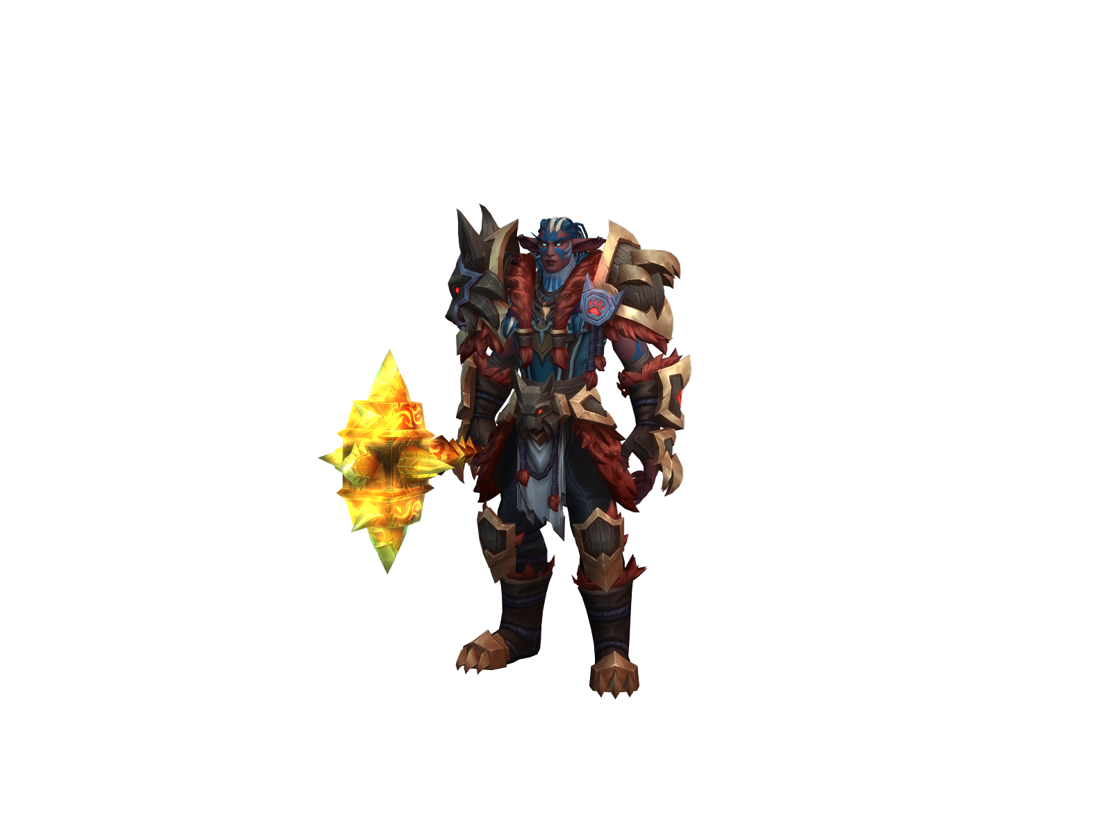 Adderáll 3D character render