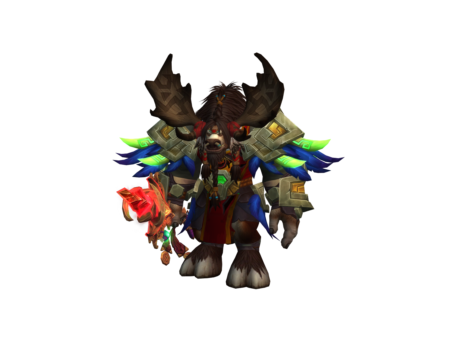 Banuul 3D character render