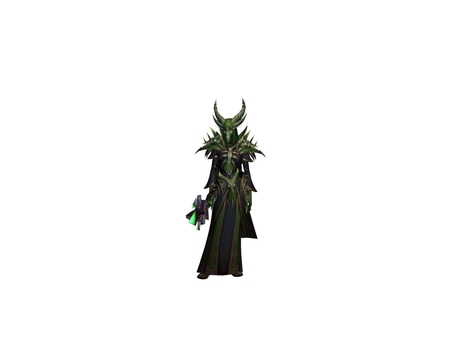 Kazork 3D character render