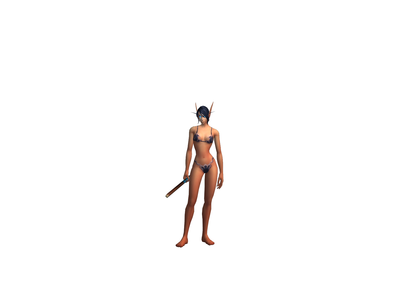 Aluídz 3D character render