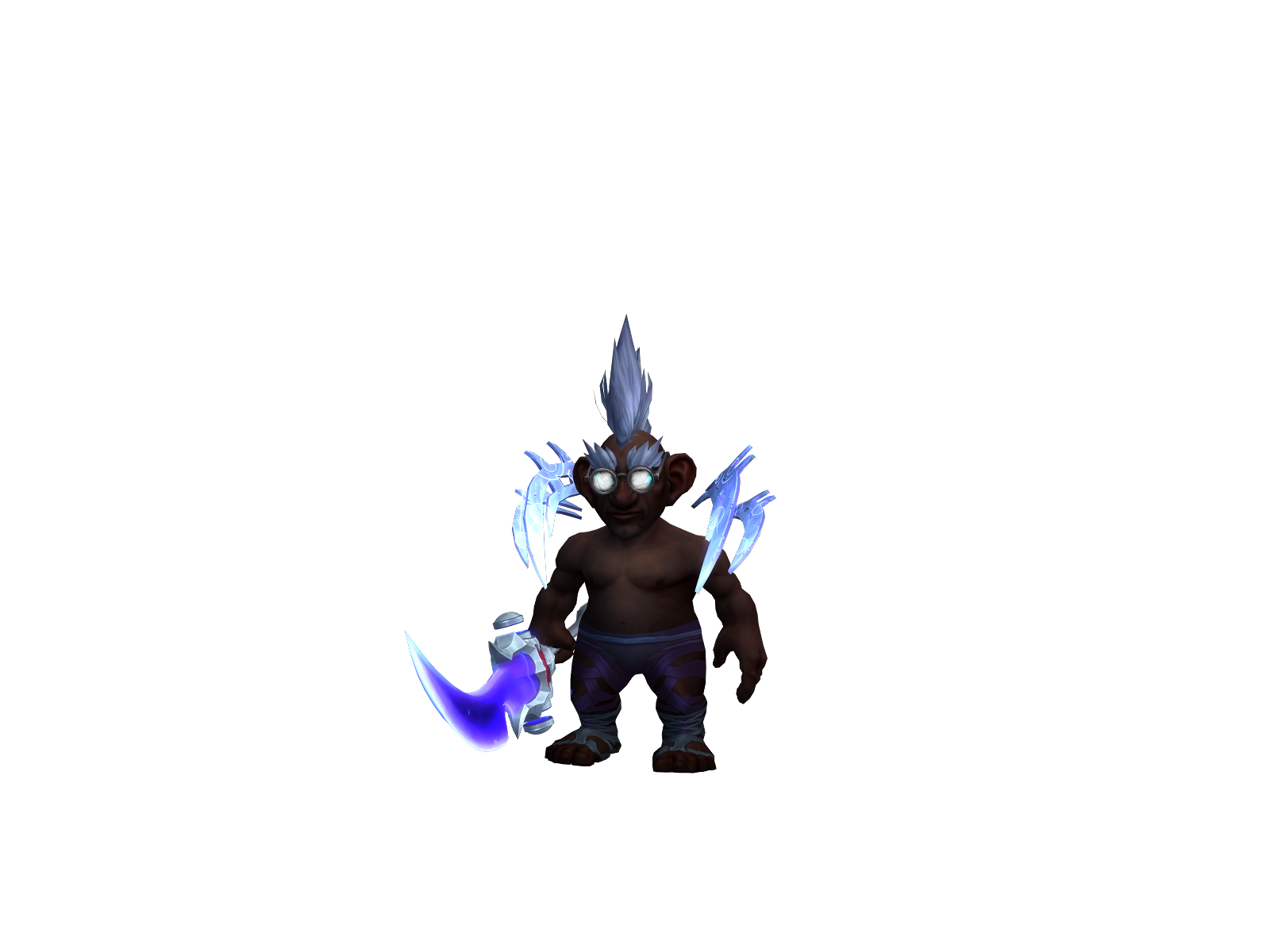 Froetron 3D character render