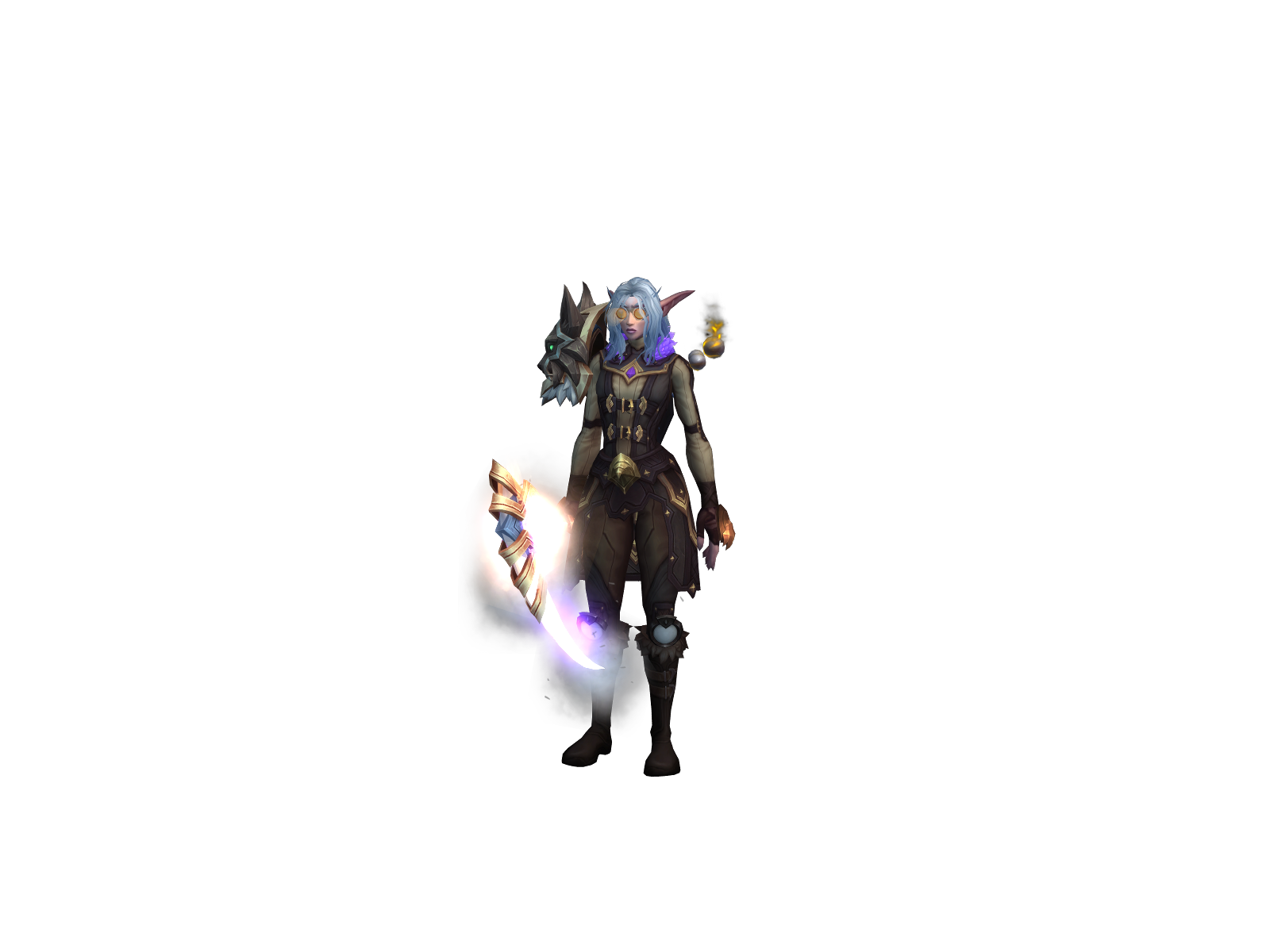 Zaelizé 3D character render