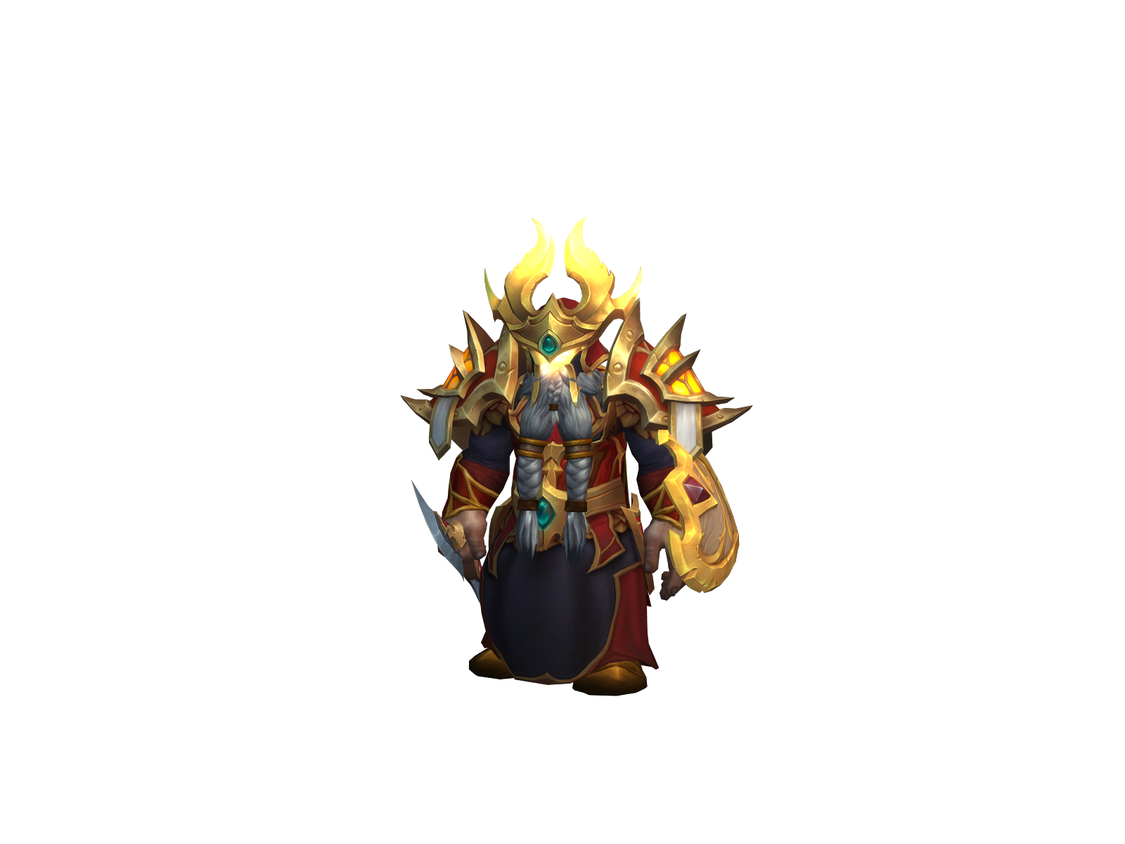 Villatrix 3D character render