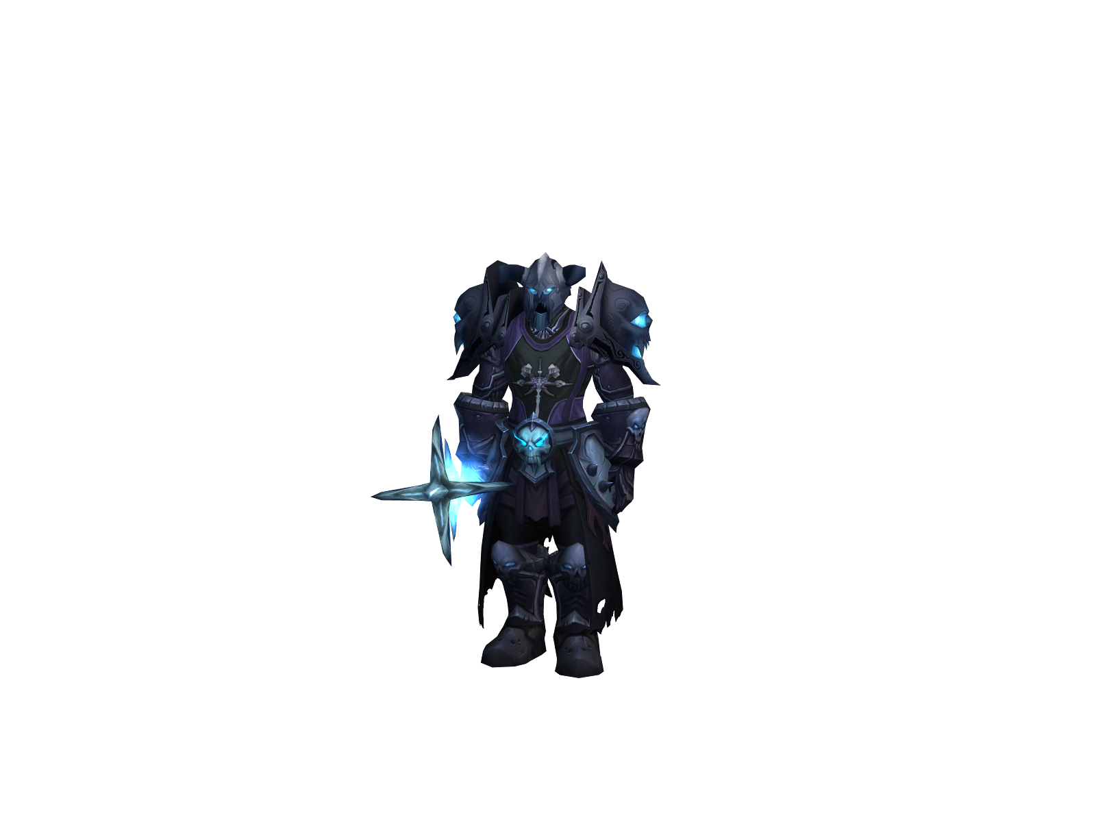 Hesitator 3D character render
