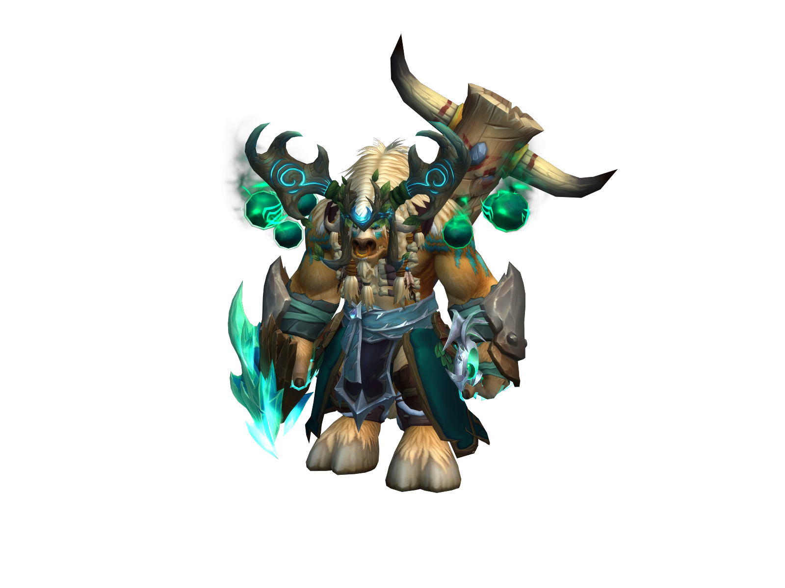 Rauruu 3D character render
