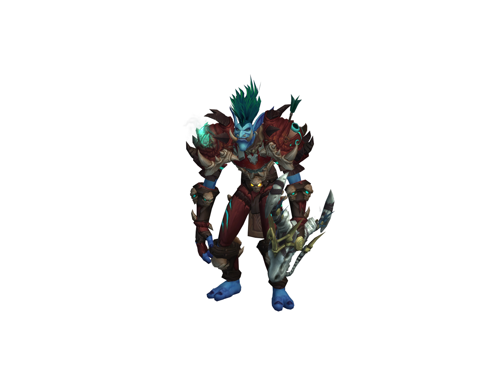 Bigmixmon 3D character render