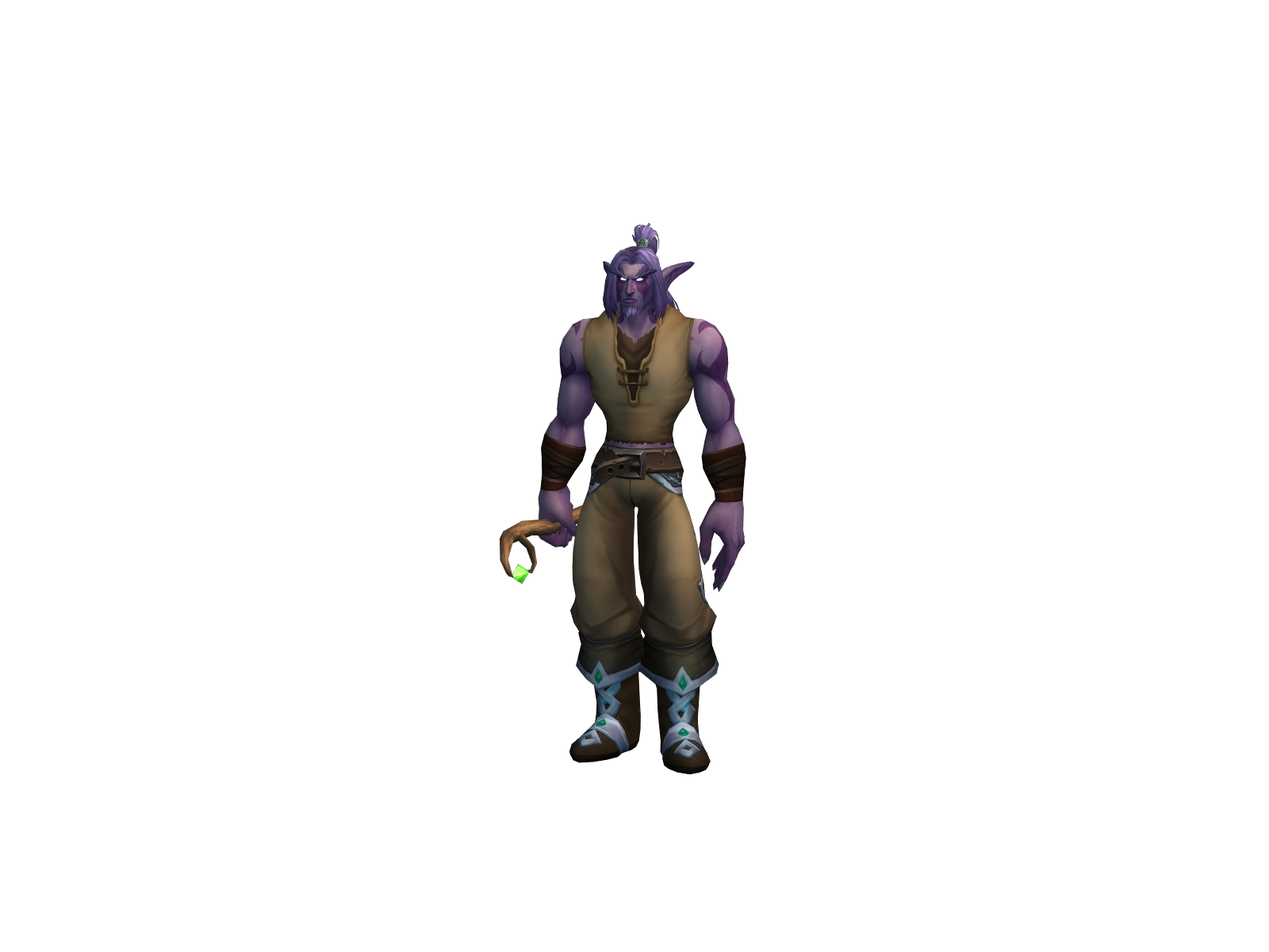 Flokidrkleaf 3D character render