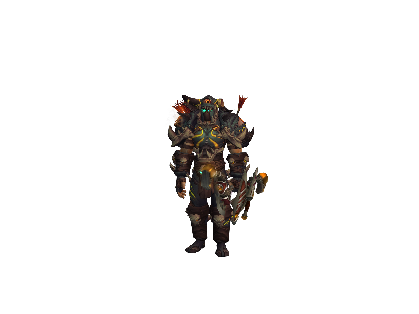 Tavington 3D character render