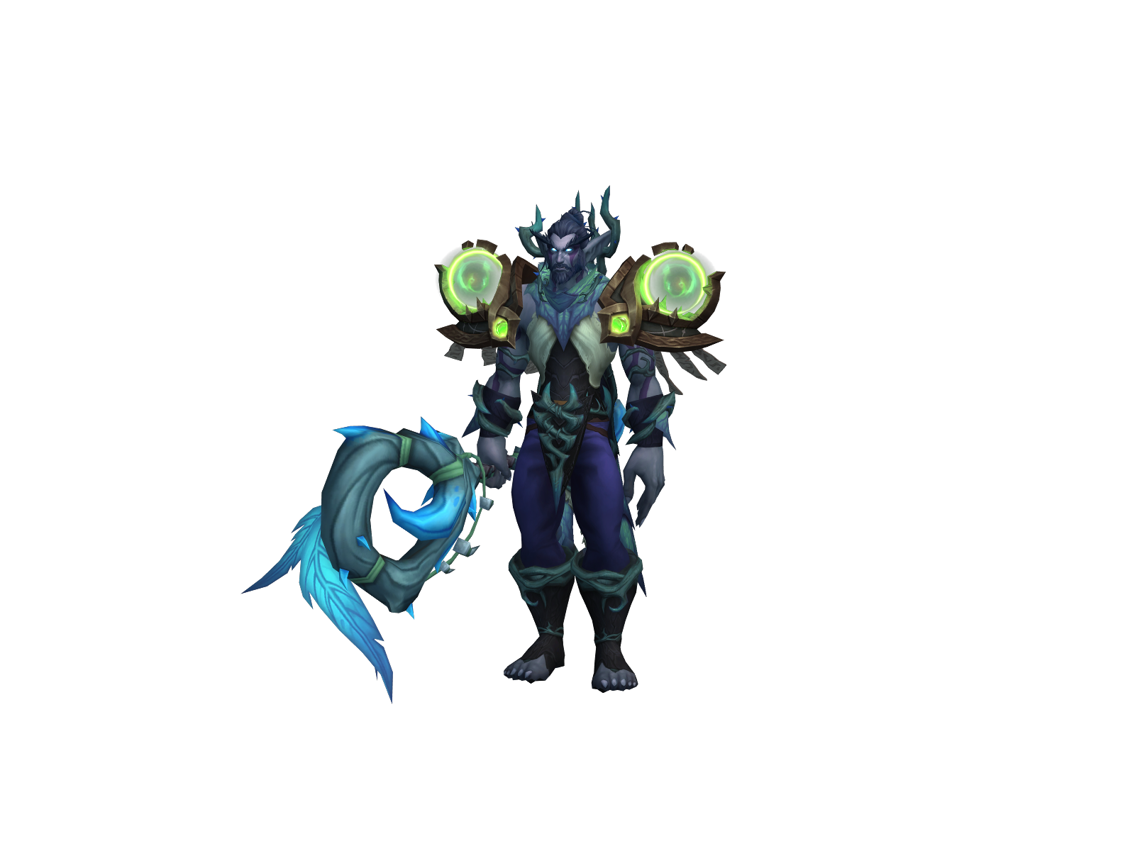 Bwashed 3D character render