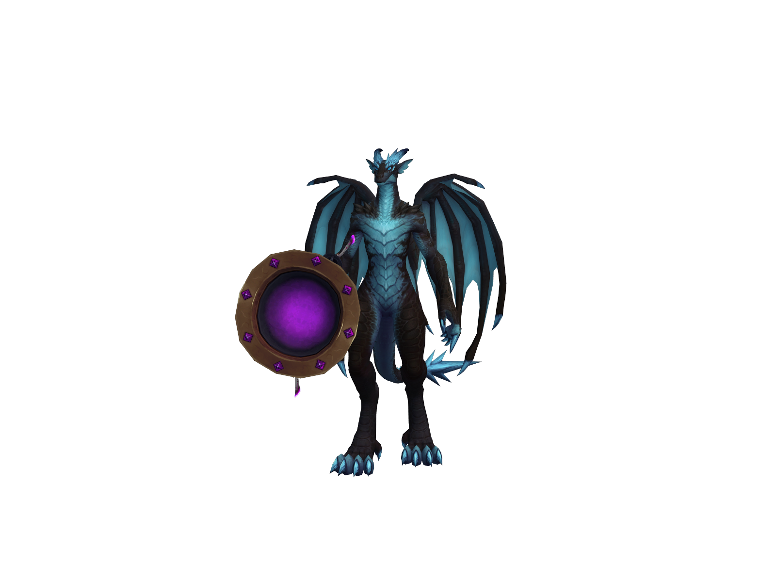Dragucci 3D character render