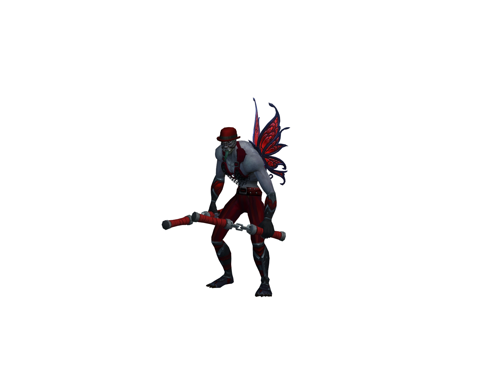 Thickpapis 3D character render